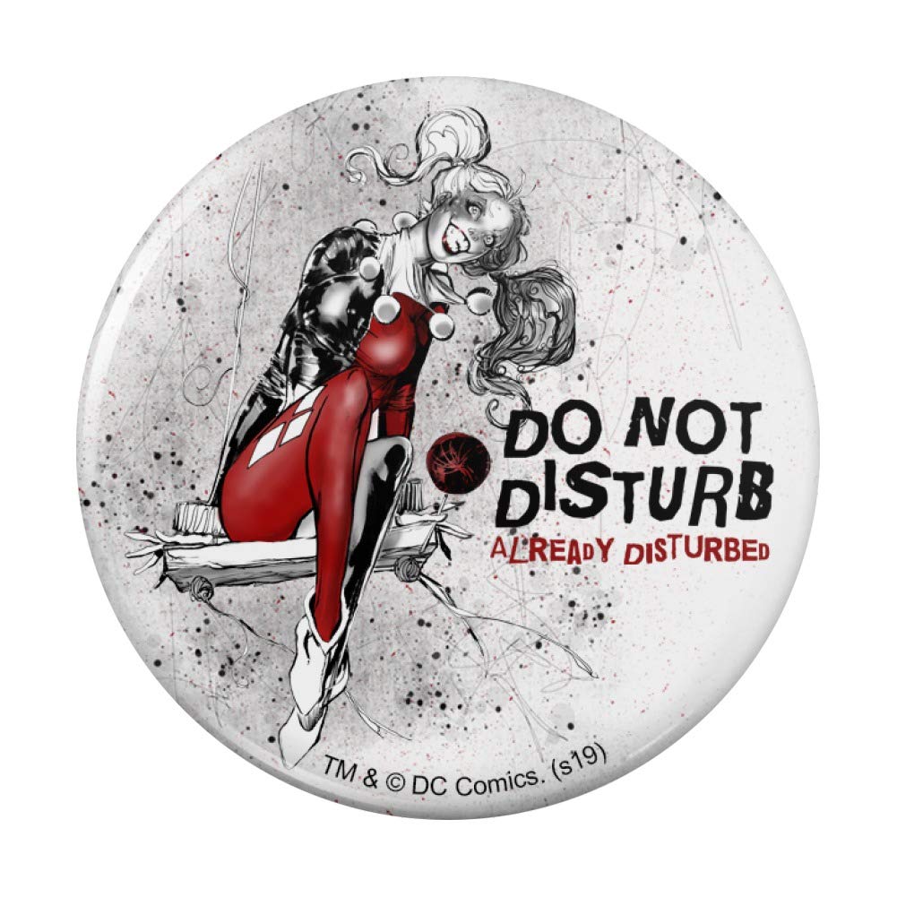 Harley Quinn Distressed Fridge Magnet - Funny Kitchen Decor for Refrigerator, Locker & Office - Perfect for DC Comics Fans & Home Organization