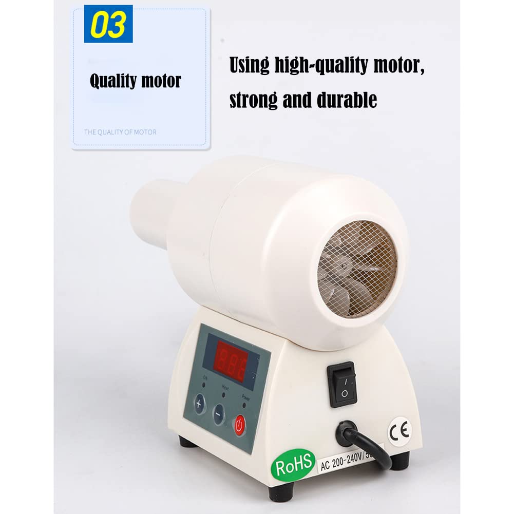 Digital Display Eyeglasses Frame Warmer - Adjustable Temperature Heater for Glasses Frames | Perfect for Opticians, Eyewear Shops & Home Use
