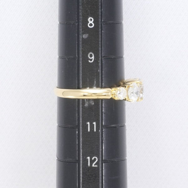 18K Yellow Gold Diamond Ring with Certificate - Elegant Jewelry for Engagement, Wedding & Special Occasions