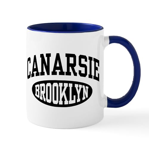 White/Navy Inside - Canarsie Brooklyn Mug