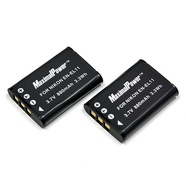 Replacement Camera Battery Compatible with Nikon EN-EL11, Pentax D-LI78, Olympus LI-60B, Ricoh DB-80 - Perfect for DSLR & Mirrorless Cameras - Travel, Photography & Professional Use