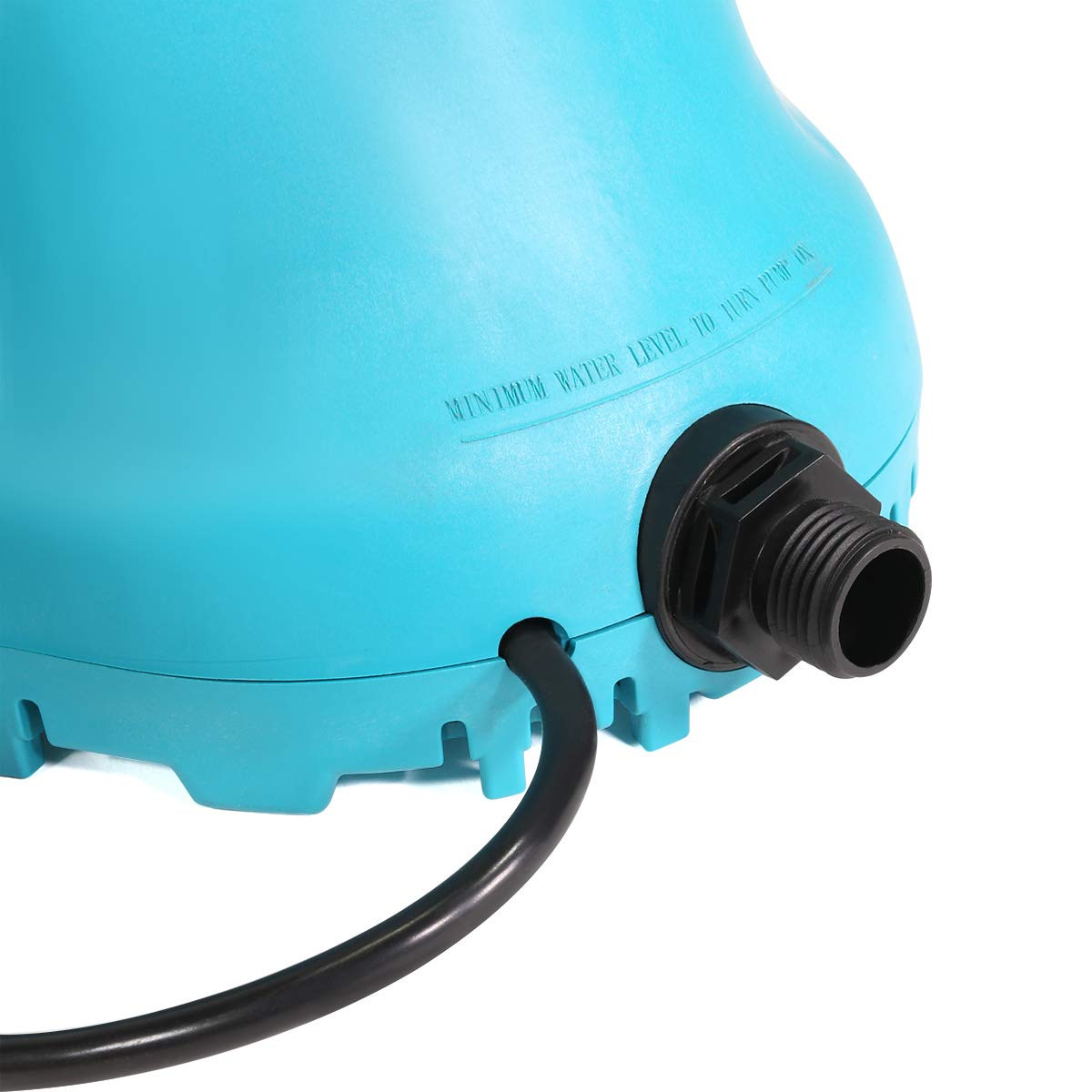 XtremepowerUS 300W 1/3HP Automatic Submersible Pool Cover Pump - Blue | Heavy Duty Swimming Pool Water Removal for Winter Covers, Spas & Inflatable Pools | Outdoor Water Drainage Solution