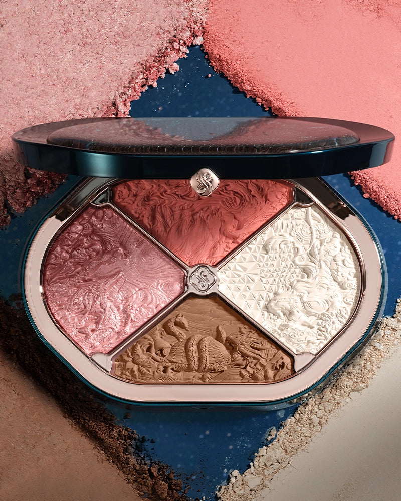 Eastern Beasts Sculpting Makeup Palette - Professional Contouring & Highlighting Kit for Asian Skin Tones | Perfect for Halloween, Cosplay, and Dramatic Makeup Looks