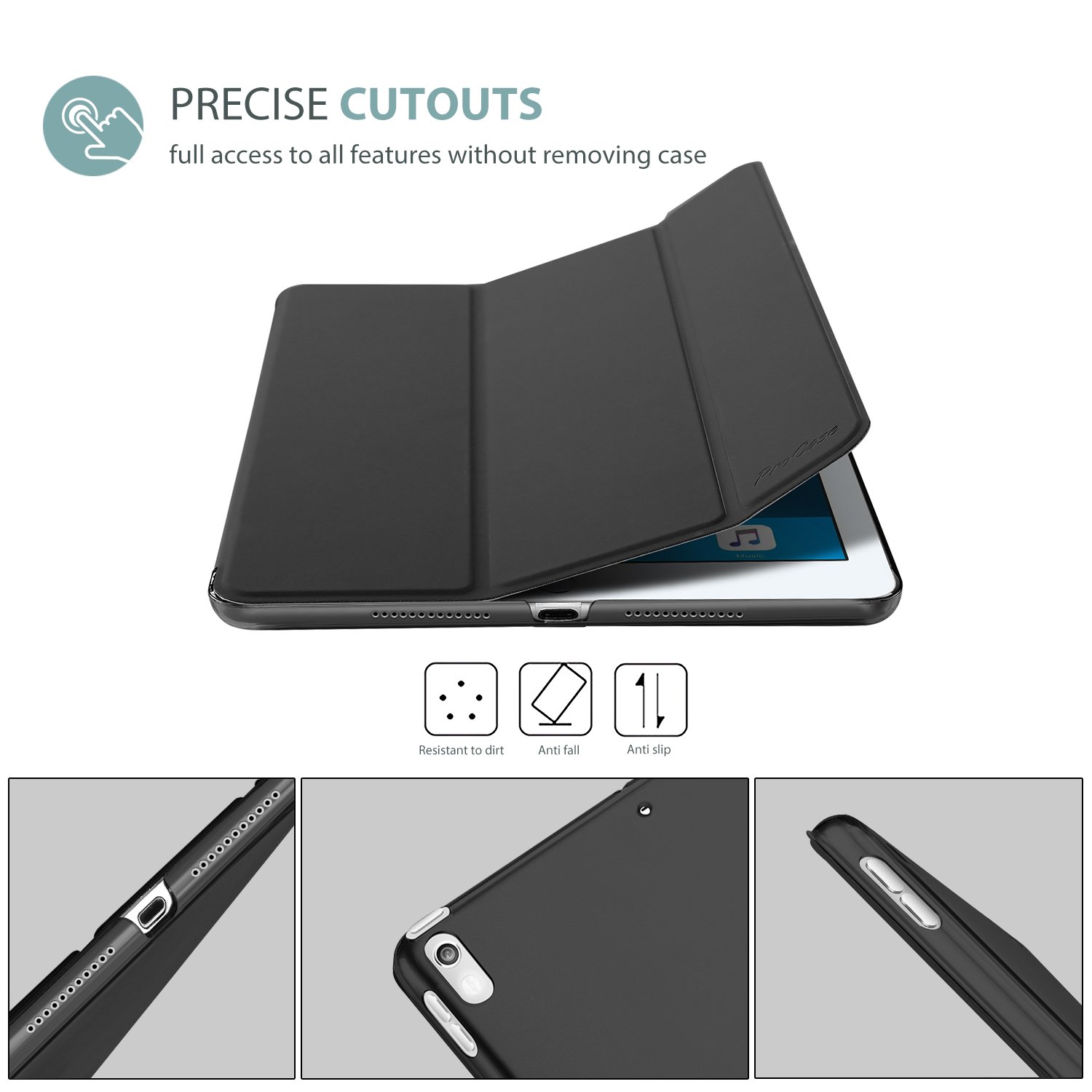 Premium ProCase Screen Protector & Ultra Slim Cover for iPad Air 3rd Gen 10.5
