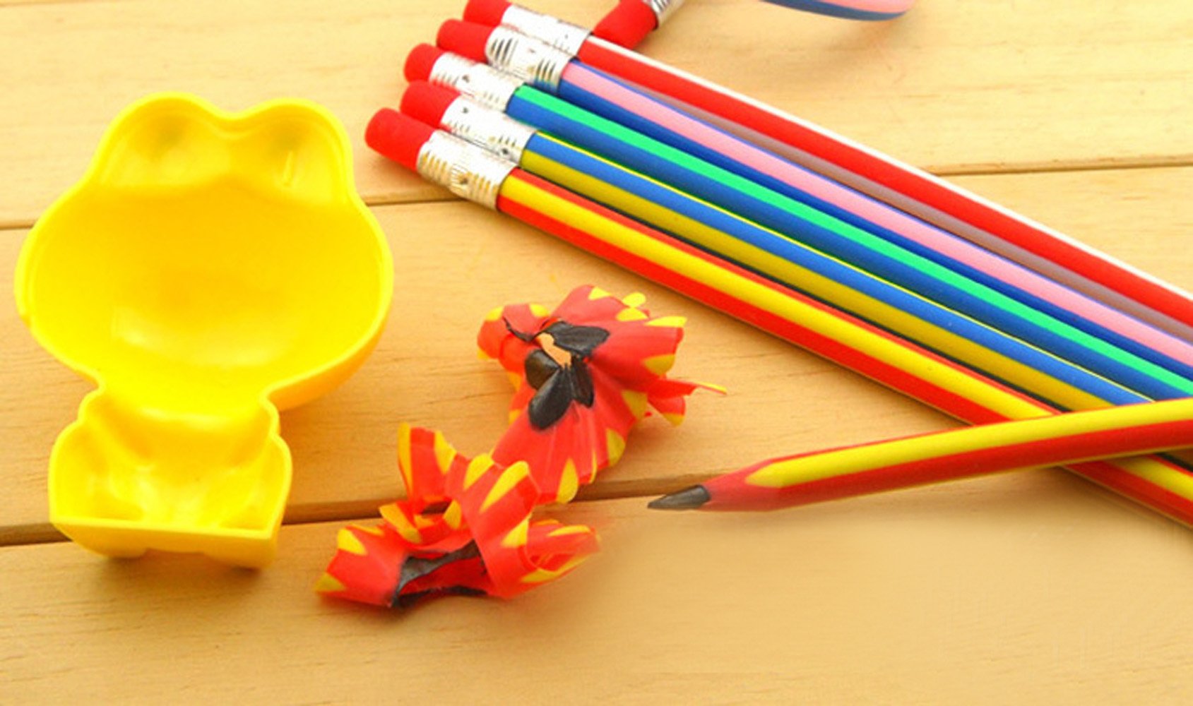 Colorful Bendable Pencils with Eraser - 10 Pack for Kids Writing & Drawing