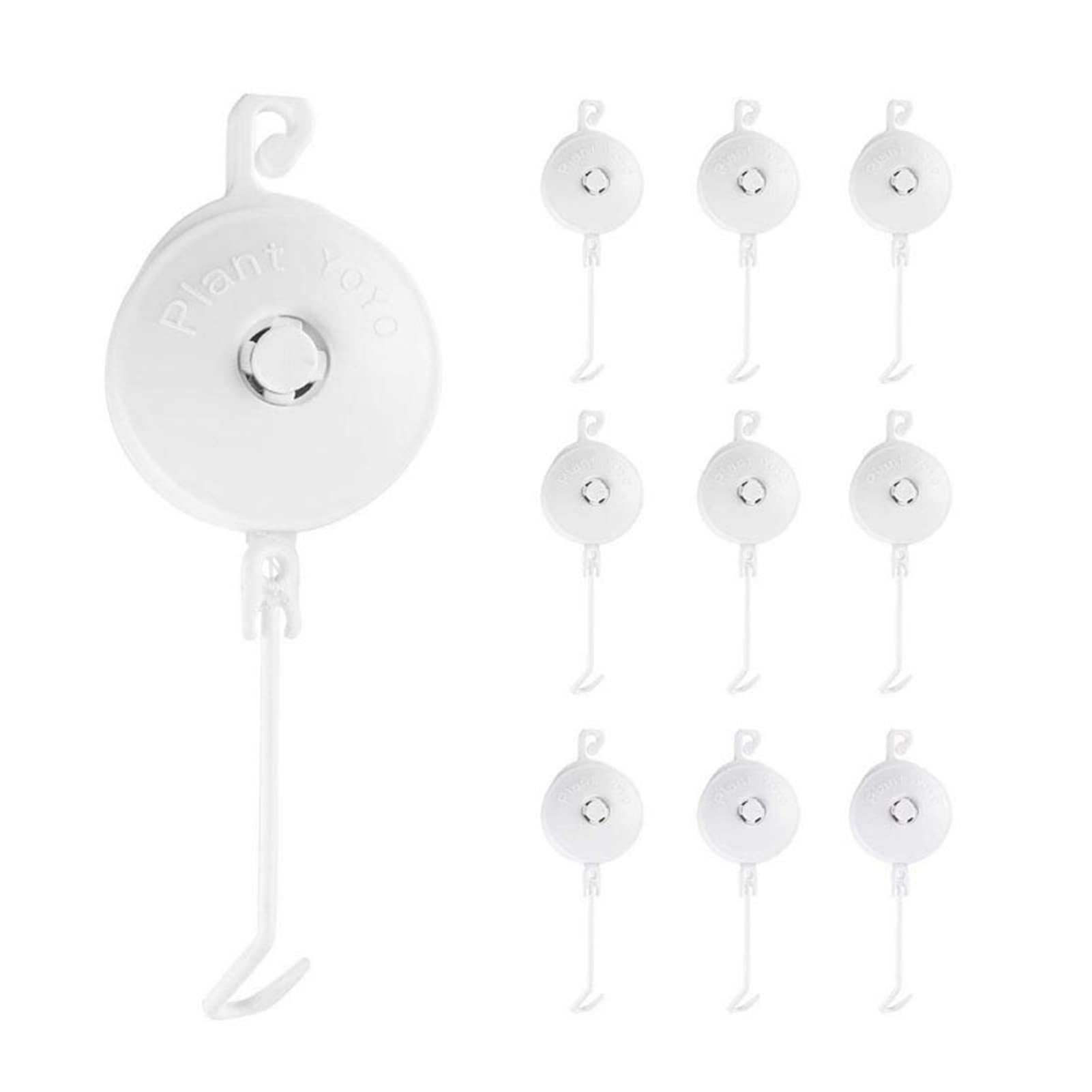 Galand Retractable Plant Yoyo - Adjustable Leaves Support Hanger with High Toughness - Perfect for Indoor/Outdoor Gardening, Tomato Vines, and Climbing Plants