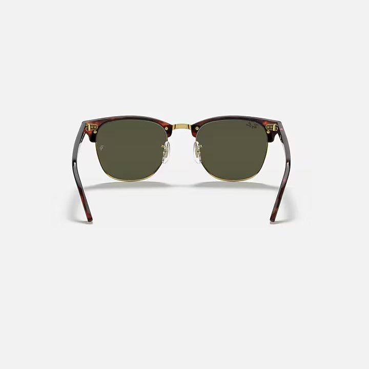 Ray Ban Clubmaster Sunglasses - Mock Tortoise Frame with Arista Lenses for Men & Women - Perfect for Outdoor Activities, Driving, and Fashion Accessories