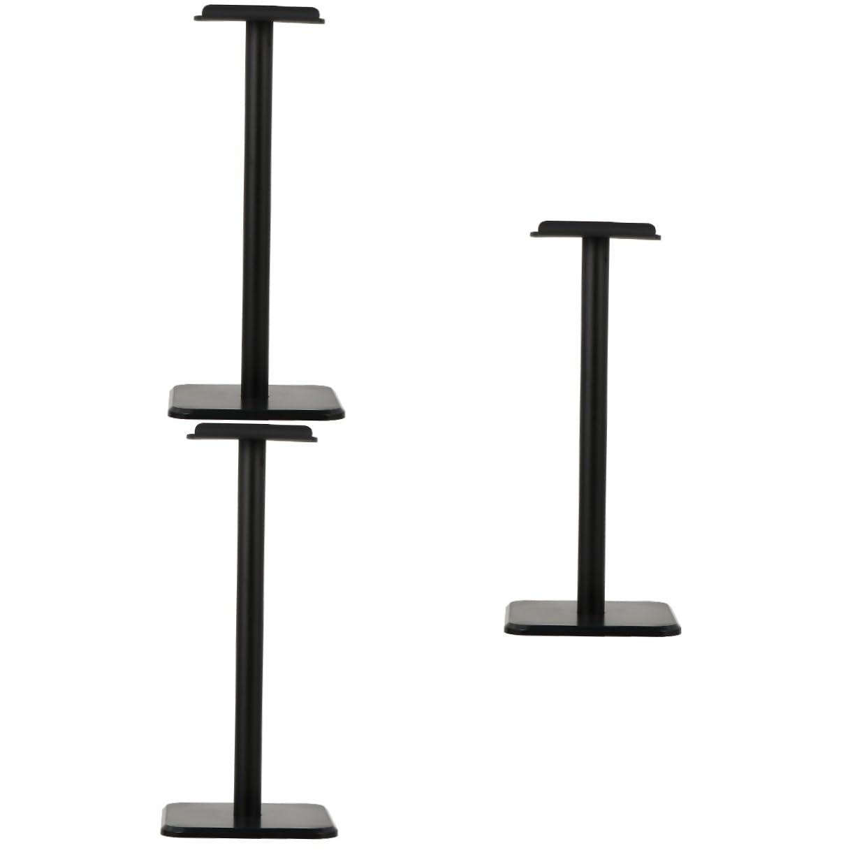 DOITOOL 3-Pack Headphone Stand Holder - ABS Headset Display Stand with Phone Dock - Perfect for Desk, Gaming Setup & Office Organization