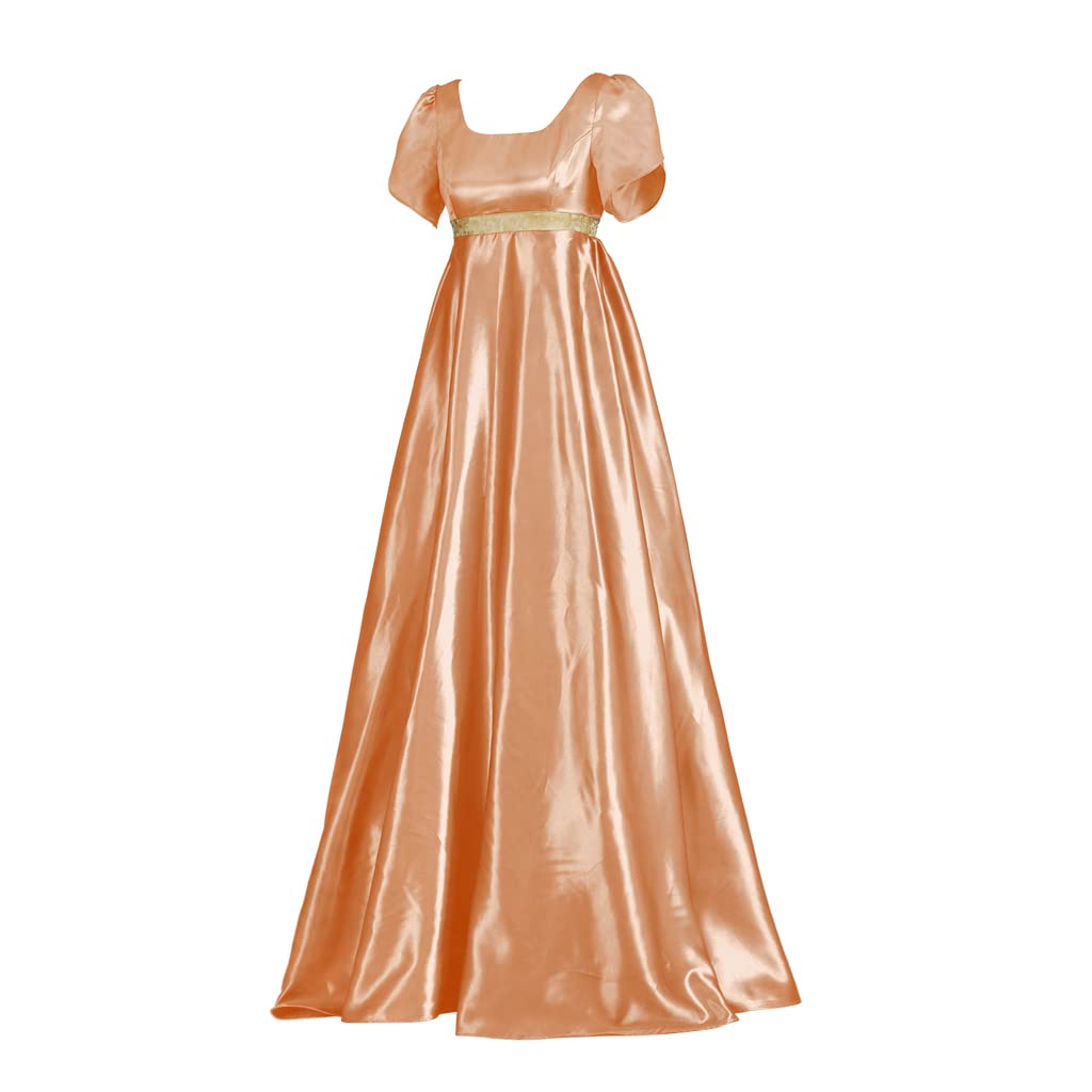Elegant Women's Jane Austen Regency Dress - Victorian Tea Gown for Cosplay, Historical Reenactment & Special Occasions | Kate Dress Collection