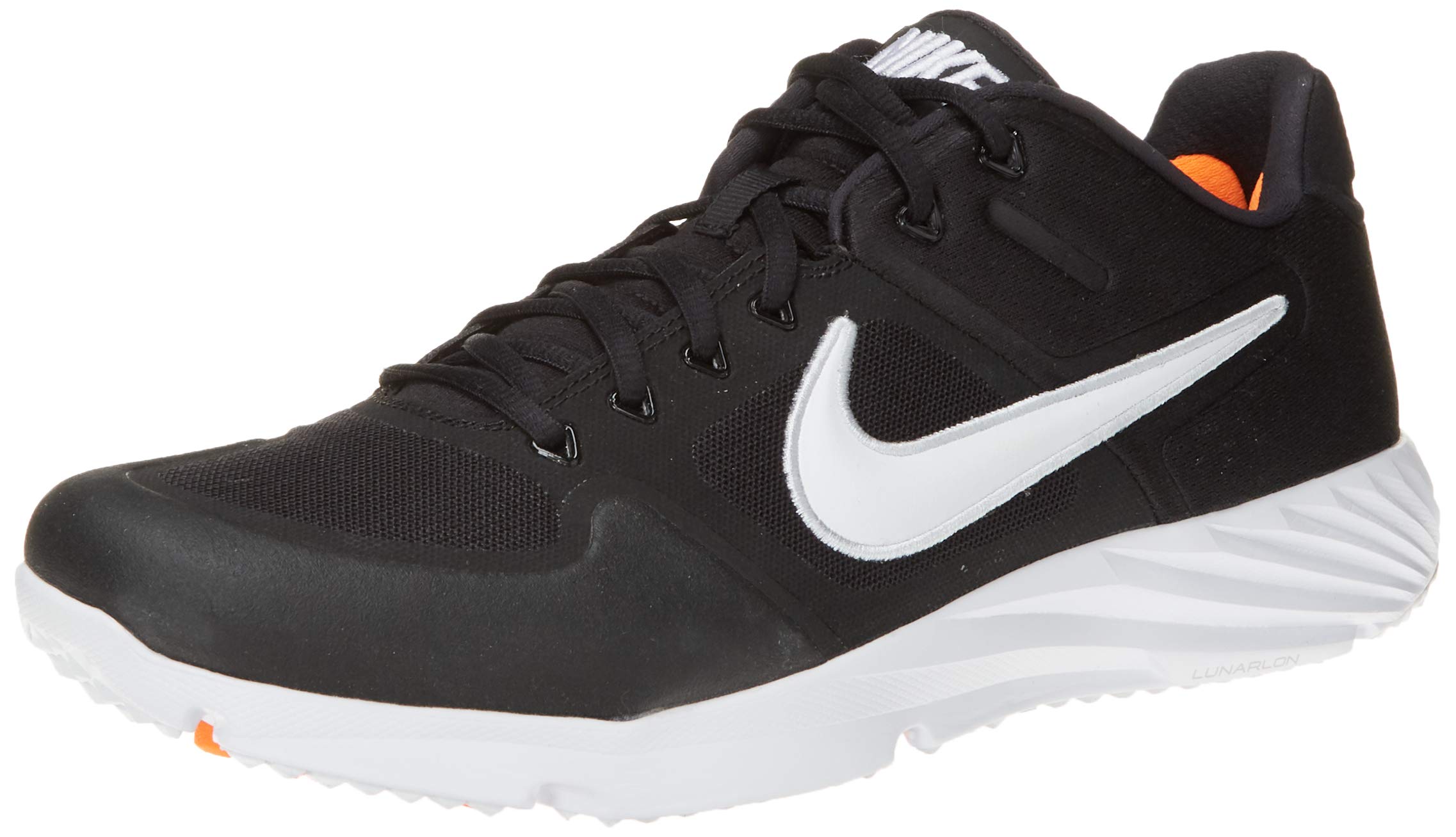 Nike Alpha Huarache ELT 2 Mid Men's Baseball Cleats - Black/White (Ci2227-001) | Lightweight & Durable for Baseball Games & Training