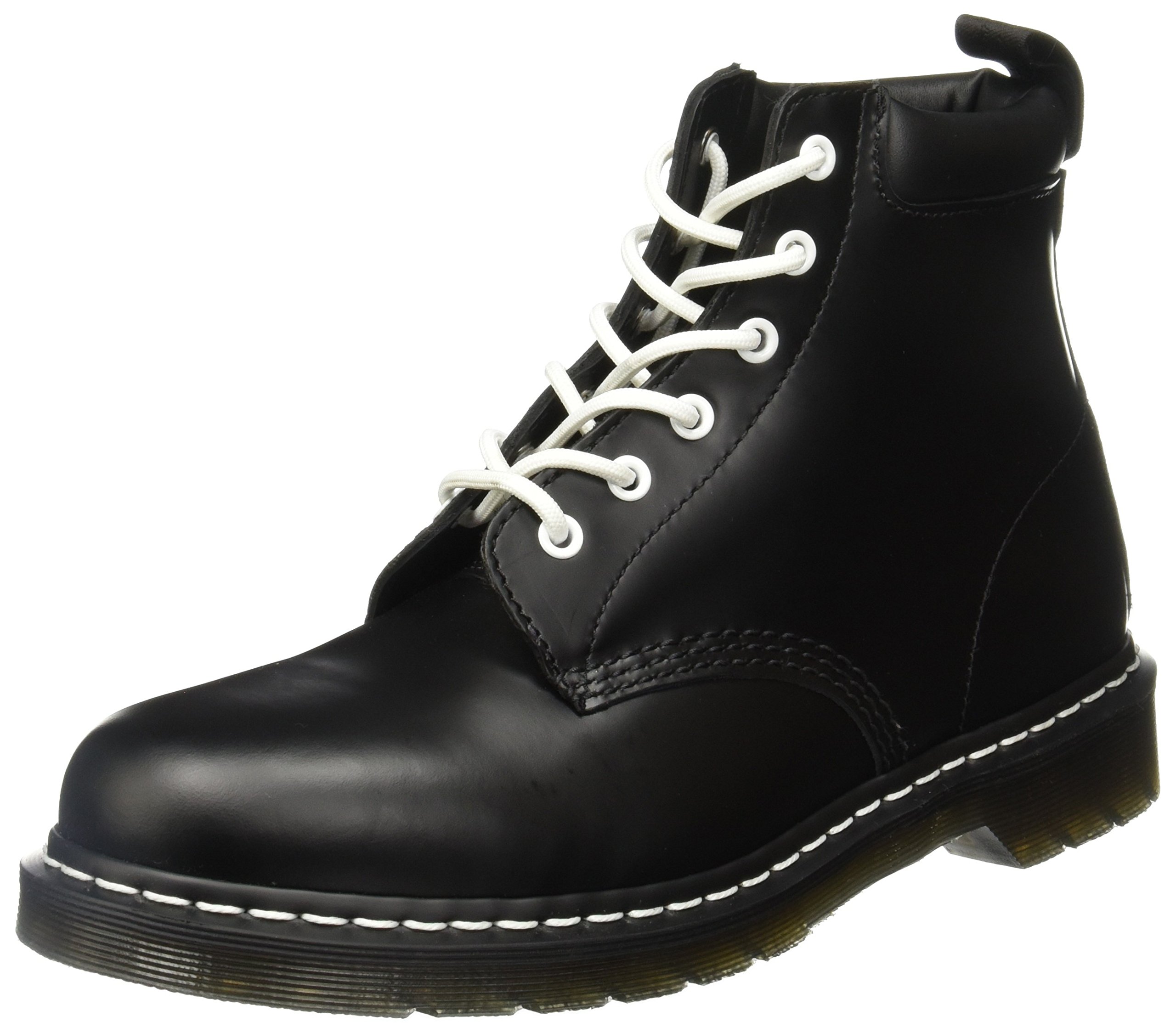 Dr. Martens Men's 939 6-Eye Padded Collar Boot - Classic Leather Ankle Boots for Men | Durable & Comfortable Work Boots for Everyday Wear, Outdoor Activities & Casual Style