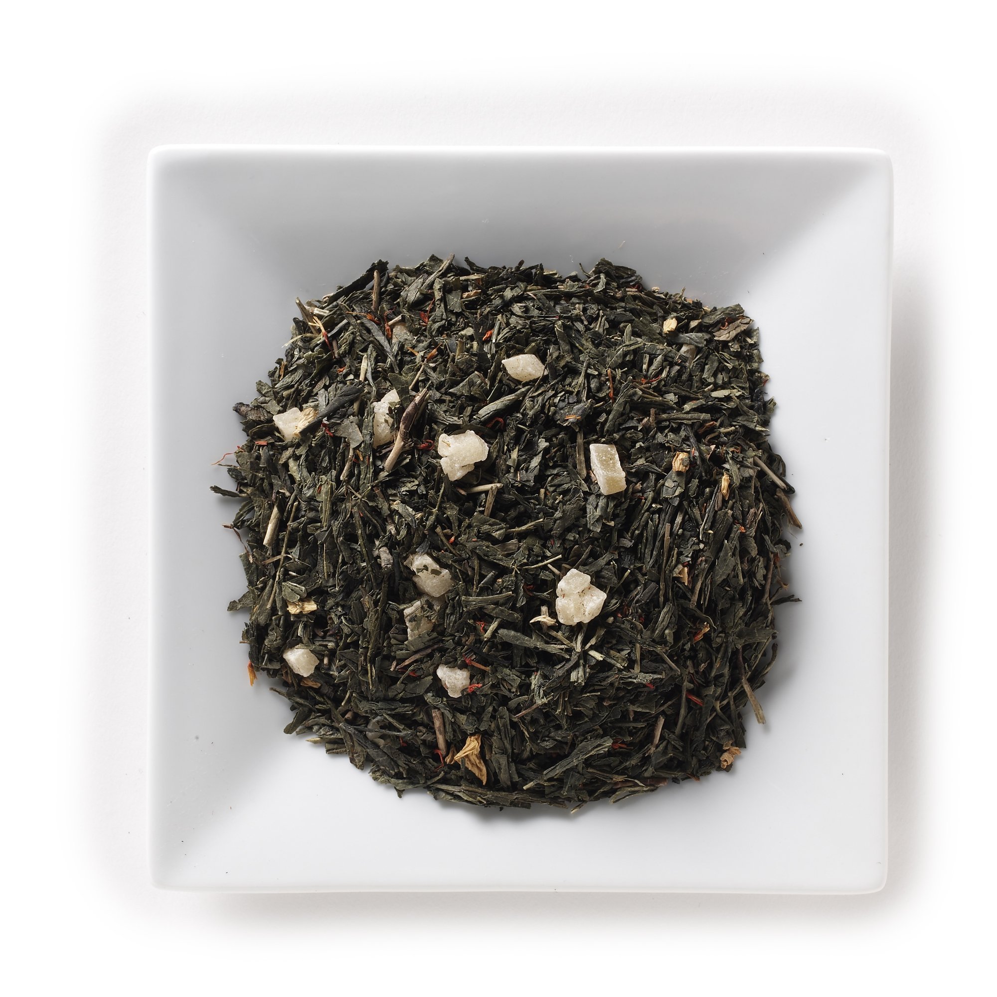 Premium Pineapple Mango Flavored Sencha Green Tea Loose Leaf - 4 oz Tropical Blend with Natural Fruit Flavors - Perfect for Iced Tea, Relaxation & Healthy Lifestyle