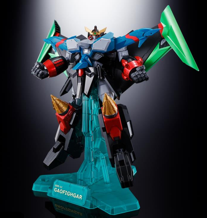 Bandai Soul of Chogokin GX-104 GaoFighGar Action Figure - The King of Braves GaoGaiGar Collectible Robot Toy for Display & Play | Perfect for Anime Fans & Model Collectors