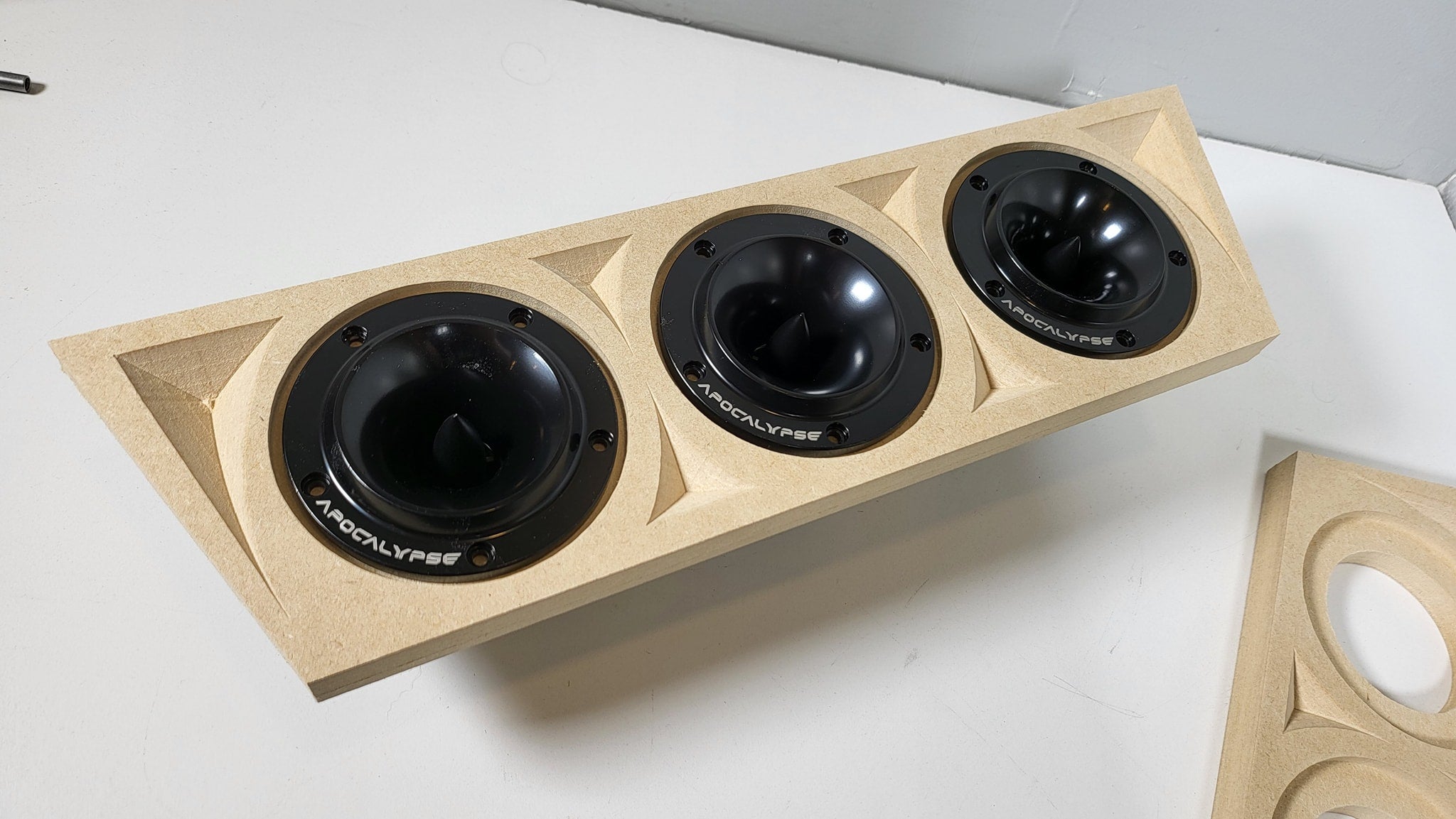 GP Triple Super Tweeter Door Pod Baffle (Pair) - High-Performance Car Audio Speaker Mounts for Enhanced Sound Quality | Perfect for Car Audio Upgrades & Custom Installations