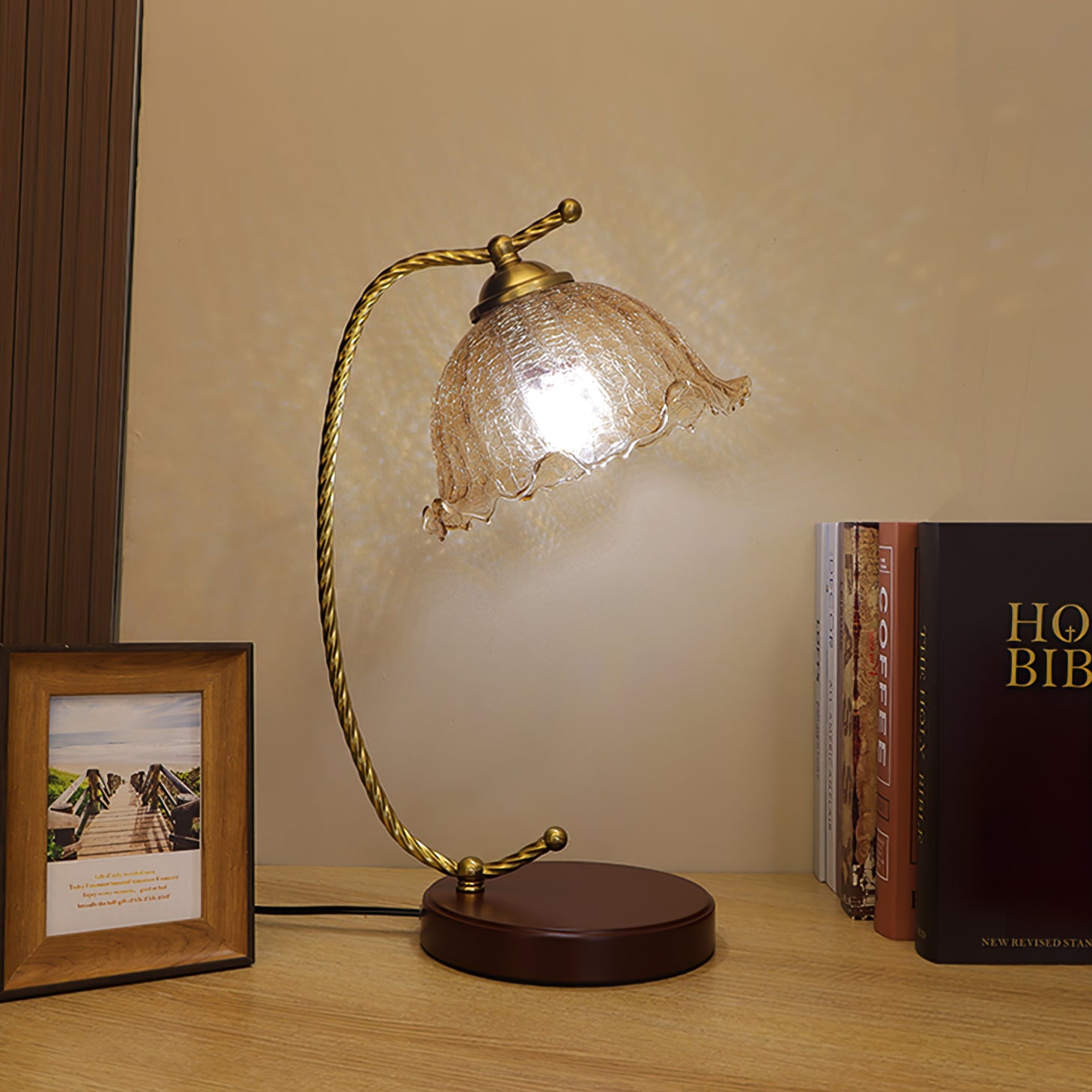 Modern Dotty Table Lamp - Stylish LED Nightstand Light for Bedroom, Living Room & Office - Soft Glow Accent Lighting for Home Decor
