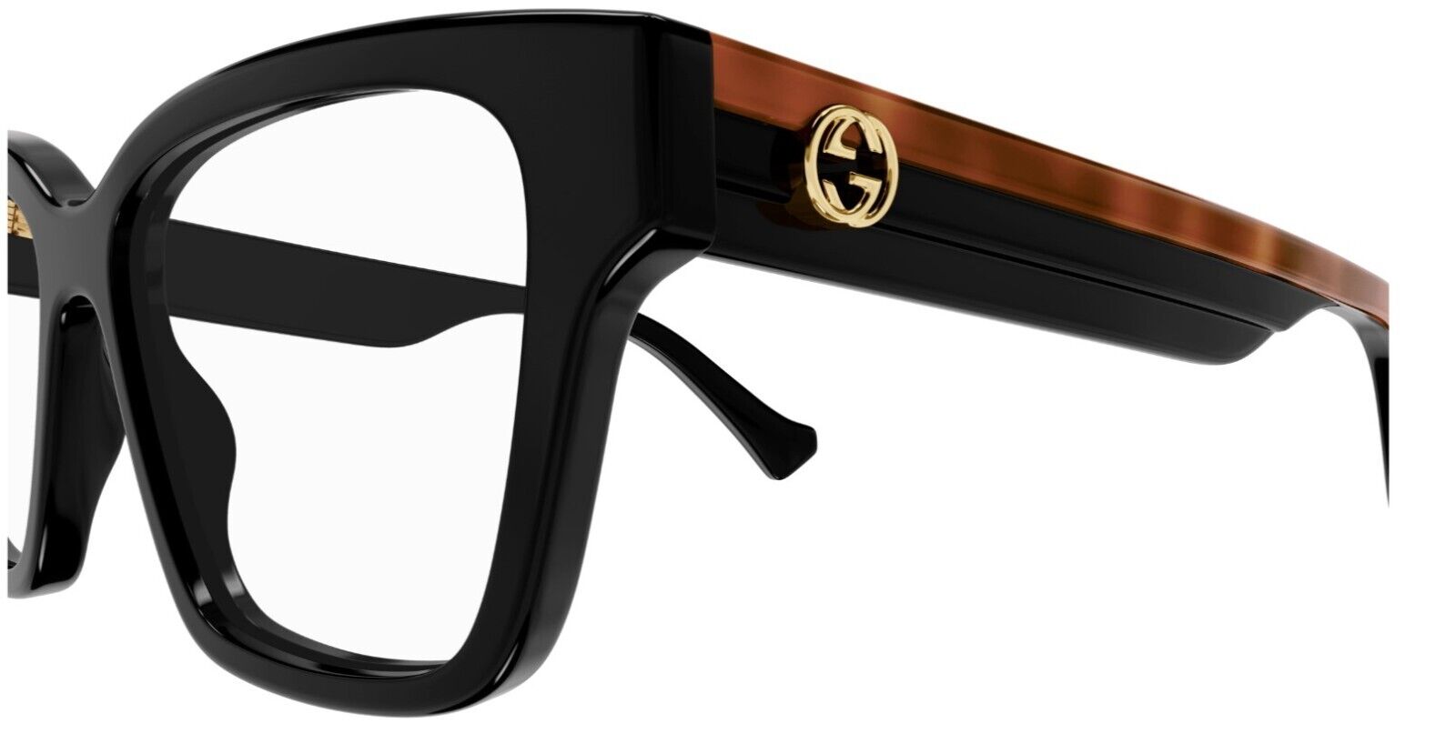 Gucci GG1302O 004 Black Cat Eye Women's Eyeglasses - Stylish Designer Glasses for Women, Perfect for Work, Date Night & Everyday Wear