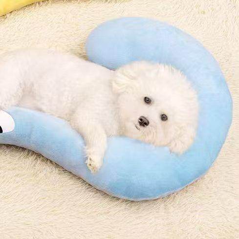 Orthopedic Pet Pillow for Dogs & Cats - Support Neck & Spine, Comfortable Sleep Aid - Perfect for Beds, Couches & Crates