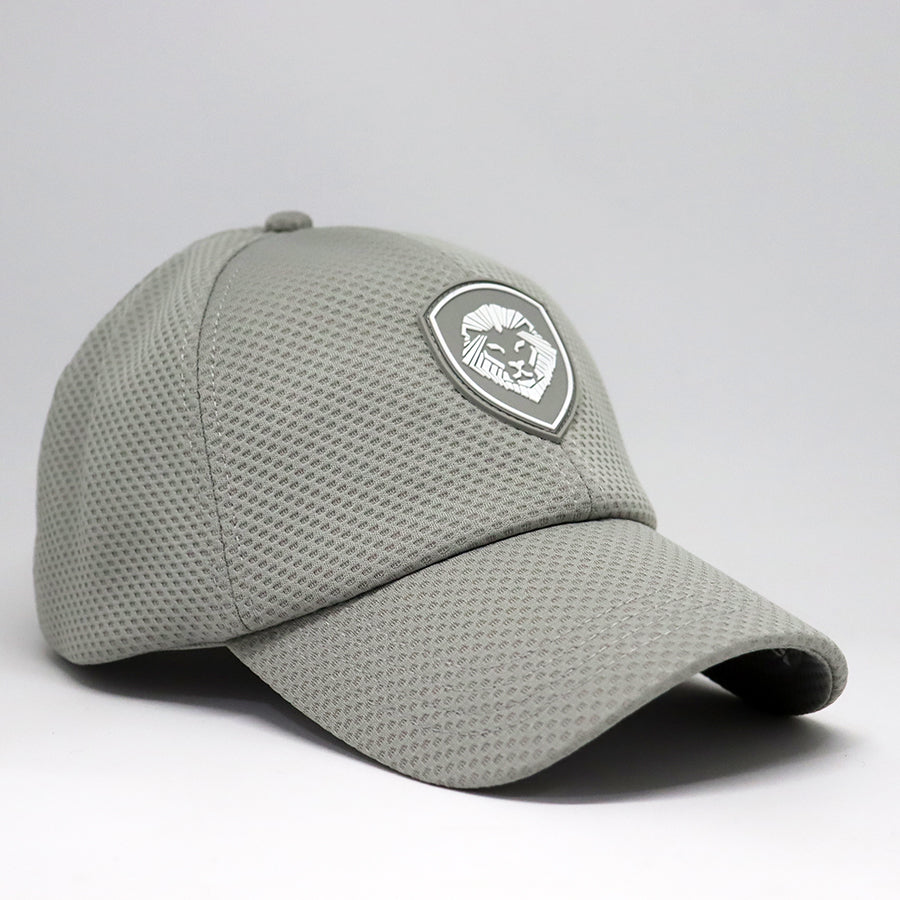 VT Shield Future Looks Bright Grey Performance Hat with Velcro Closure - Perfect for Running, Hiking & Outdoor Sports