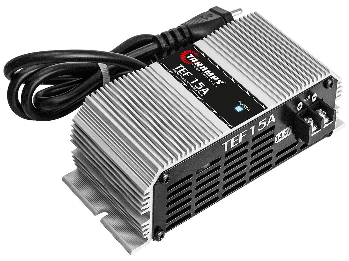 Taramp's TEF15A 15 Amp Power Supply - High Performance 12V DC Power Converter for Car Audio, LED Lights & Electronics | Perfect for Automotive, Marine & DIY Projects