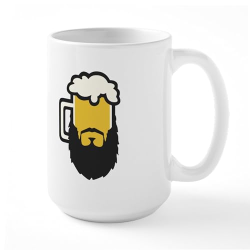 White - Beer Beard Mugs