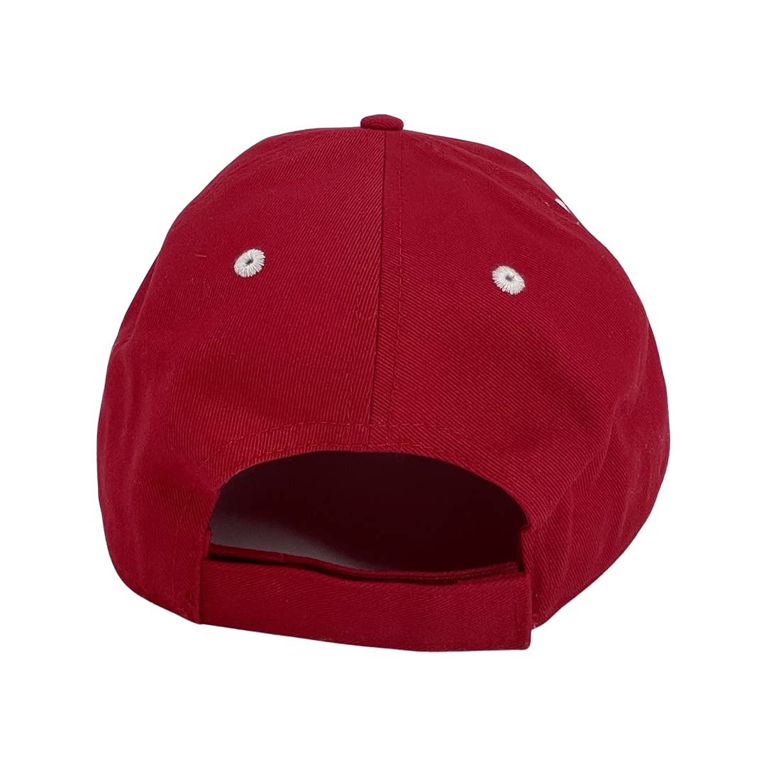 Disney Women's Minnie Mouse Baseball Cap - Adjustable Cotton Mom Hat for Disney Fans (Red) | Perfect for Theme Parks, Disney Vacations & Everyday Casual Wear