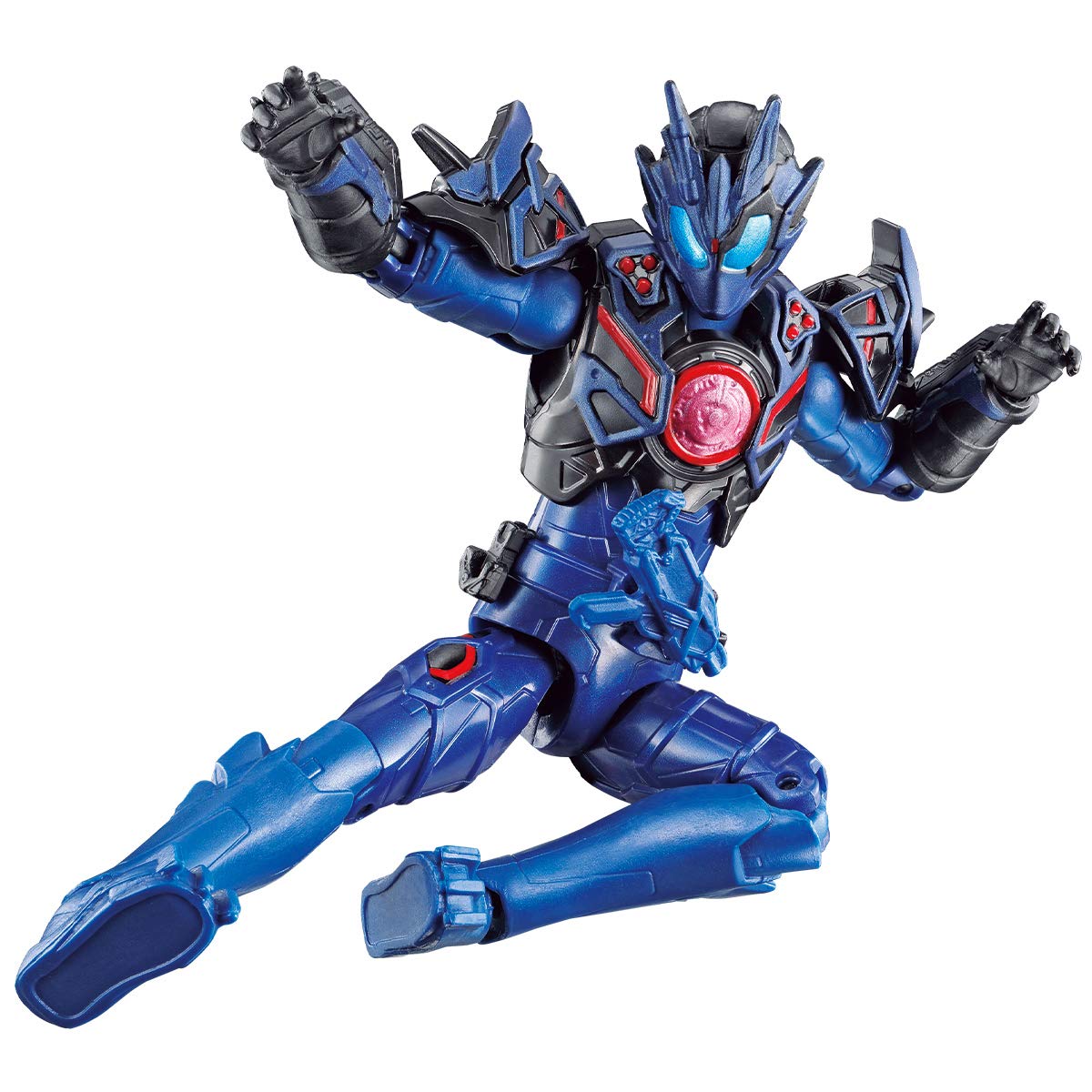 Bandai Kamen Rider Zero-One RKF Rider Armor Series - Kamen Rider Vulcan Assault Wolf Action Figure Collectible Toy for Anime Fans | Perfect for Display, Play & Cosplay Scenes
