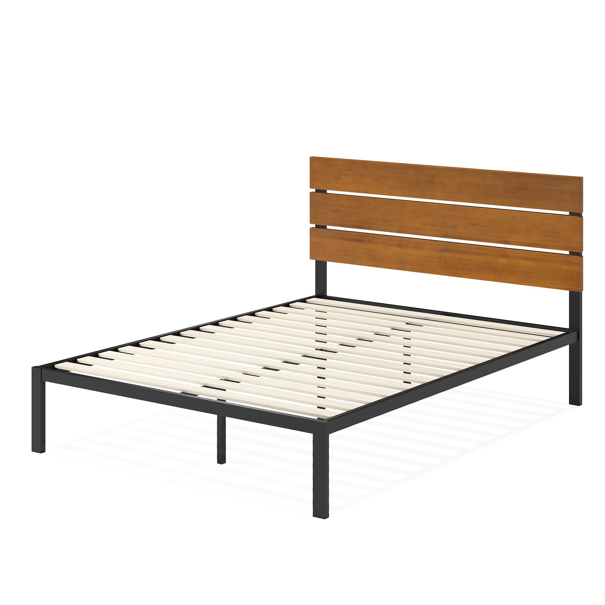 ZINUS Paul Bamboo Platform Bed Frame - Full Size, Easy Assembly for Bedroom