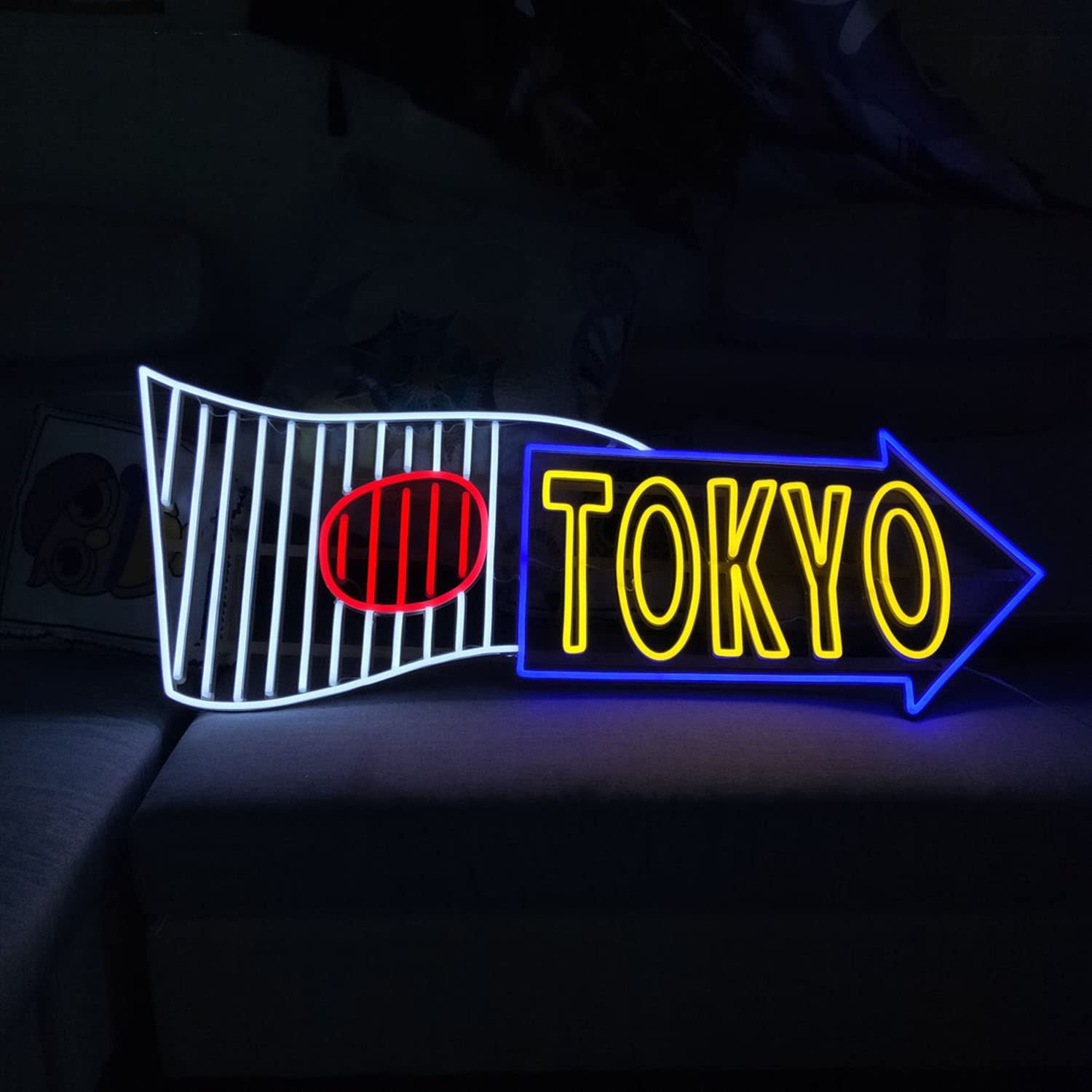 Custom LED Neon Signs - Personalized Wall Decor Art Light for Home, Christmas, Room, Bar & Party | ZHAOPAILAO Custom Pattern Logo (36 Inch) - Perfect for Bedroom, Wedding, Birthday & Office Decor