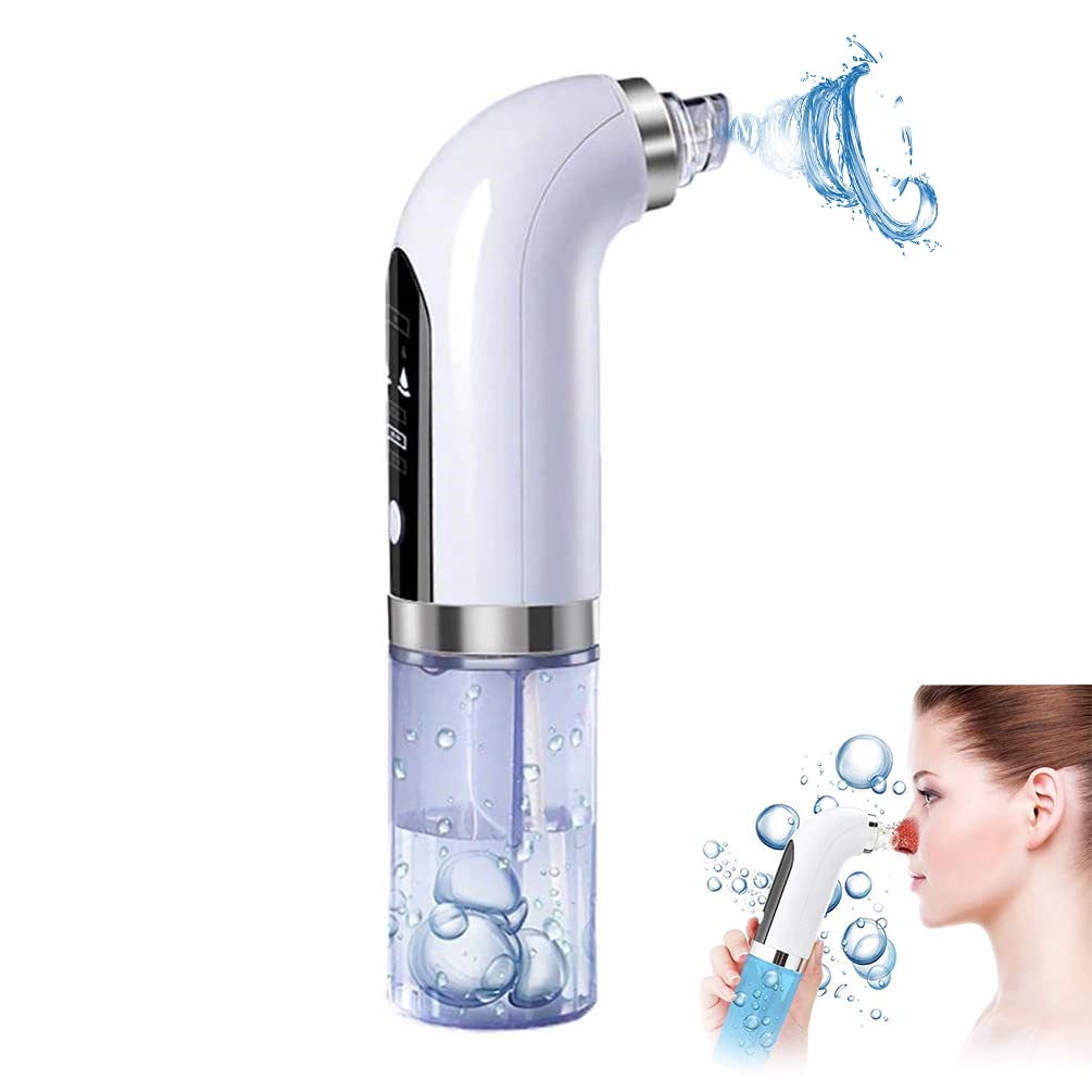 Jeyie Electric Blackhead Remover - USB Rechargeable Hydrodermabrasion Device, Vacuum Suction Facial Pore Cleaner & Blackhead Extractor Tool for Women & Girls | Perfect for At-Home Spa Days & Skincare Routine