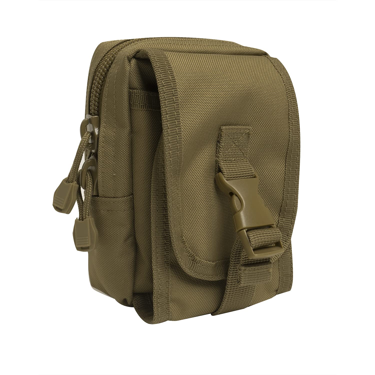 Rothco MOLLE Compatible EDC Accessory Pouch - Tactical Utility Bag for Everyday Carry, Military Gear & Outdoor Adventures | Perfect for Hiking, Camping & Survival Kits