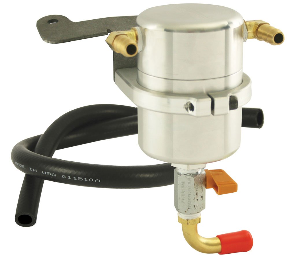 Moroso 85477 Air/Oil Separator Catch Can Kit - Compatible with Ford Mustang 2005-2010 Models | Engine Protection & Performance Upgrade | Perfect for Street Racing & Daily Driving