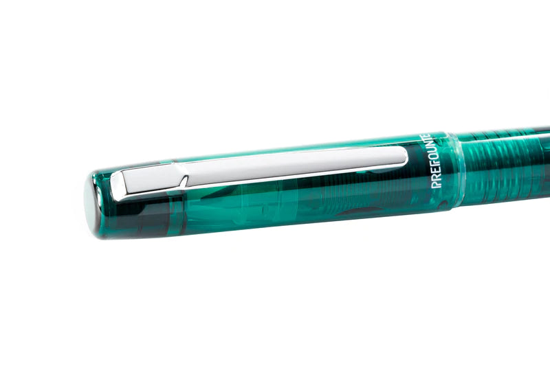 Premium Platinum Prefounte Fountain Pen - Dark Emerald Green - Perfect for Calligraphy, Journaling & Elegant Writing