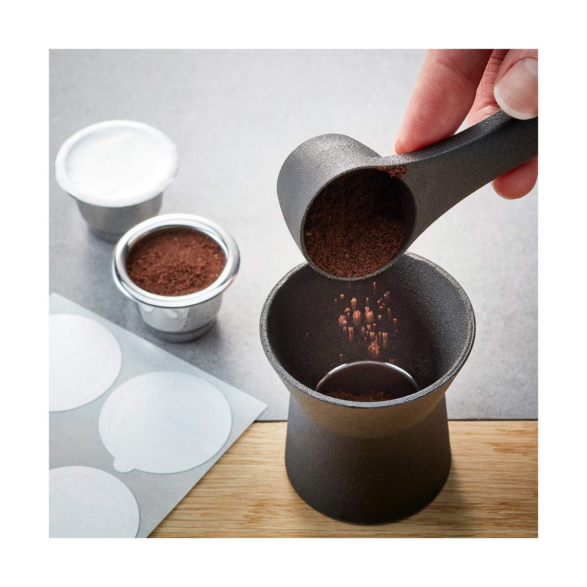 Premium GEFU Coffee Capsules Set - Compatible with Nespresso Machines - Rich & Smooth Espresso Pods for Home & Office Use