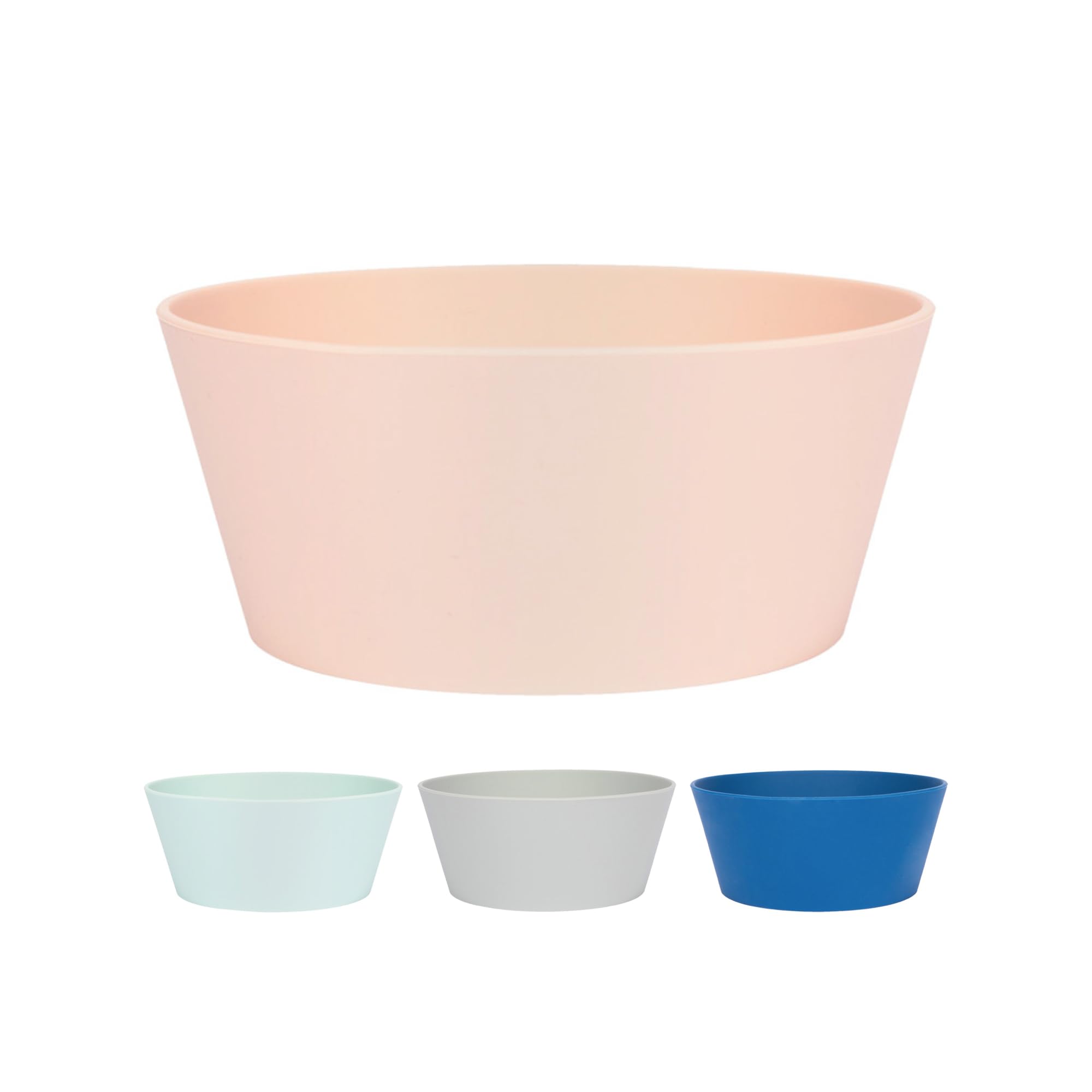 Waggo Habit Silicone Dog Bowl for All Breeds - Heavyweight Non-Slip Pet Food & Water Dish, Durable BPA-Free Dishwasher Safe Dog Bowl (Rose) - Perfect for Home, Travel & Outdoor Use