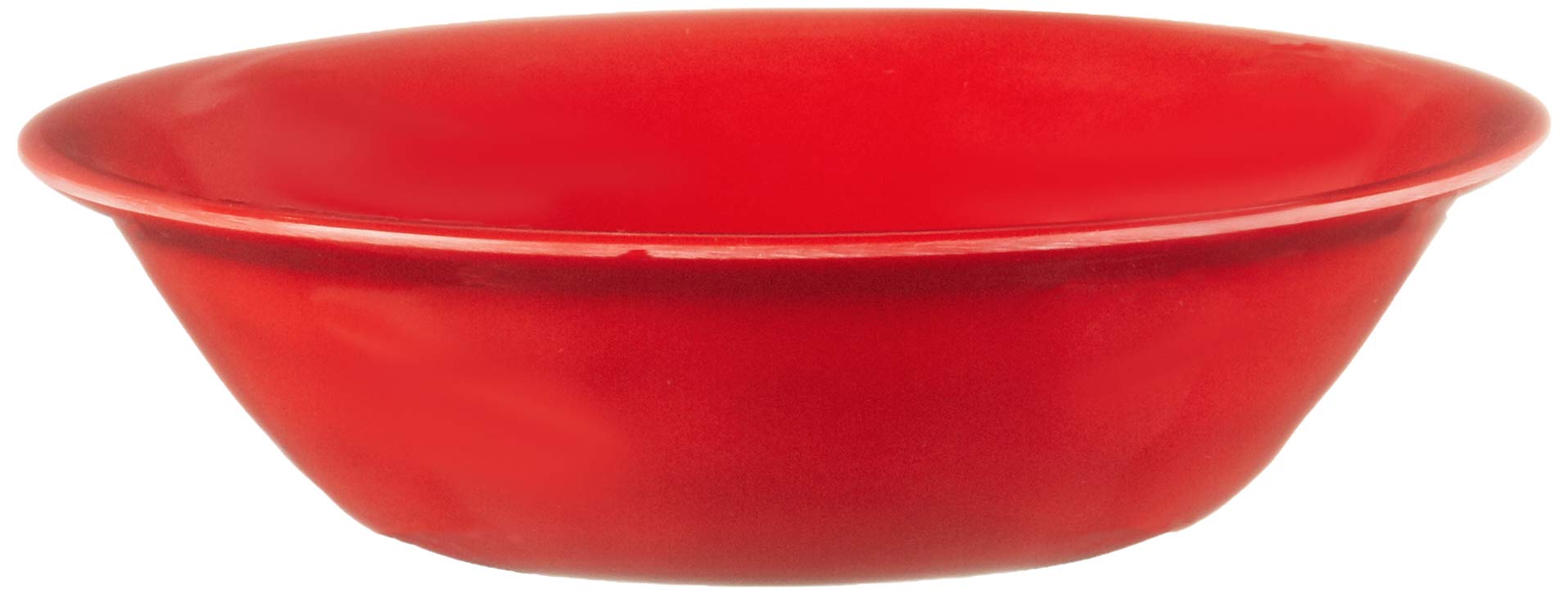 Certified International 89212RM 12-Piece Melamine Dinnerware Set - Service for 4, Durable Red Plates & Bowls - Perfect for Outdoor Dining, Picnics, and Everyday Use