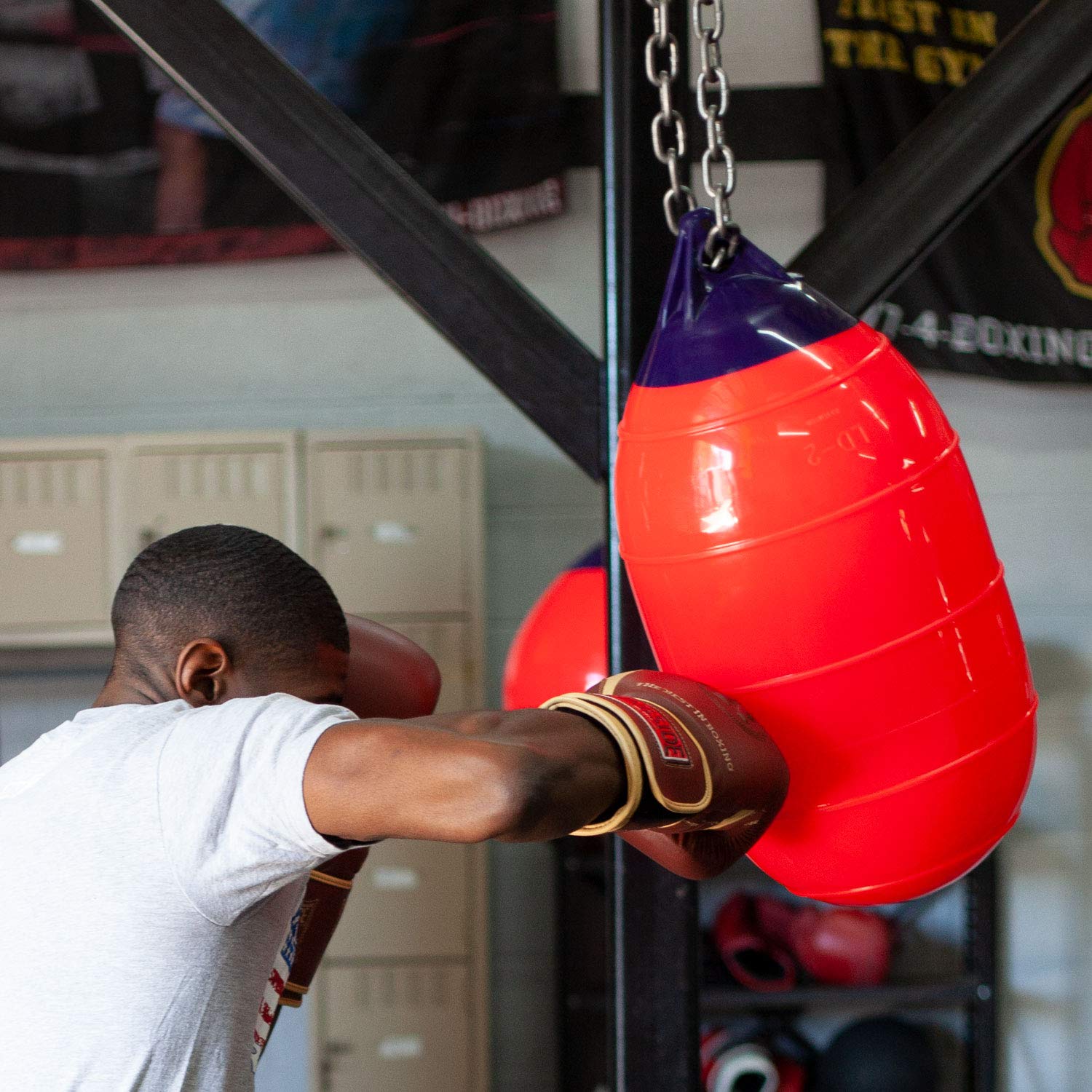 Ringside Hydroblast Water Heavy Bag - Large, Red - MMA Training Equipment for Adults - Durable Punching Bag for Boxing, Kickboxing & Mixed Martial Arts - Perfect for Home Gym & Combat Sports Training