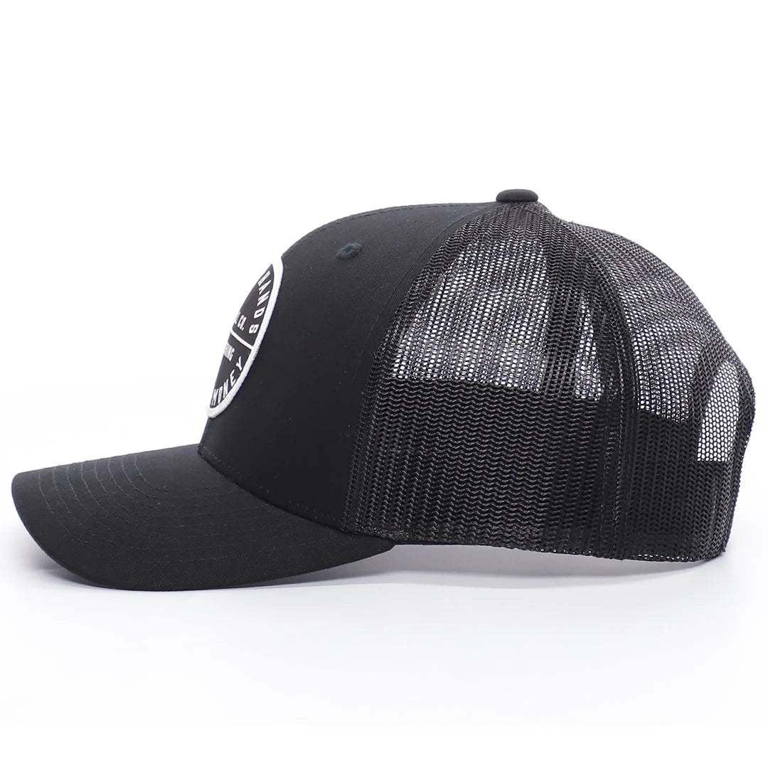 Troll Co 360 DHCM Curved Brim Hat - Adjustable Snapback Baseball Cap for Men & Women - Sun Protection Outdoor Activities, Sports, Hiking, and Casual Wear