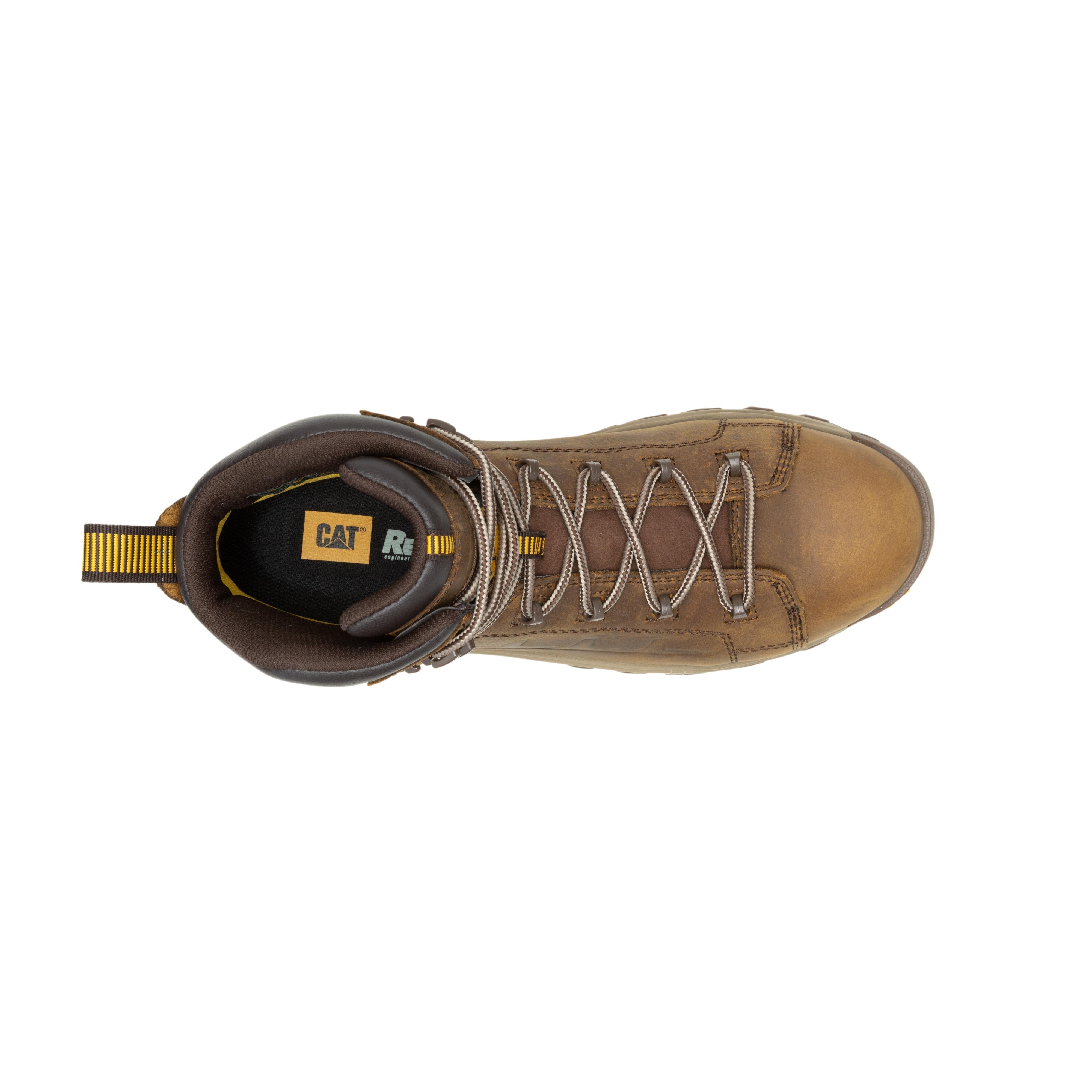 Threshold Rebound Waterproof Composite Toe Work Boots - Lightweight Safety Shoes for Construction, Warehouse & Outdoor Use