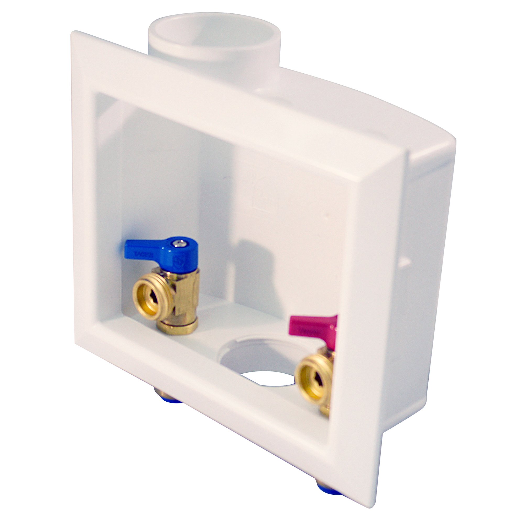 FSBBOXWM White Electrical Outlet Box - Durable & Easy to Install for Home, Office & Workshop Wiring Projects