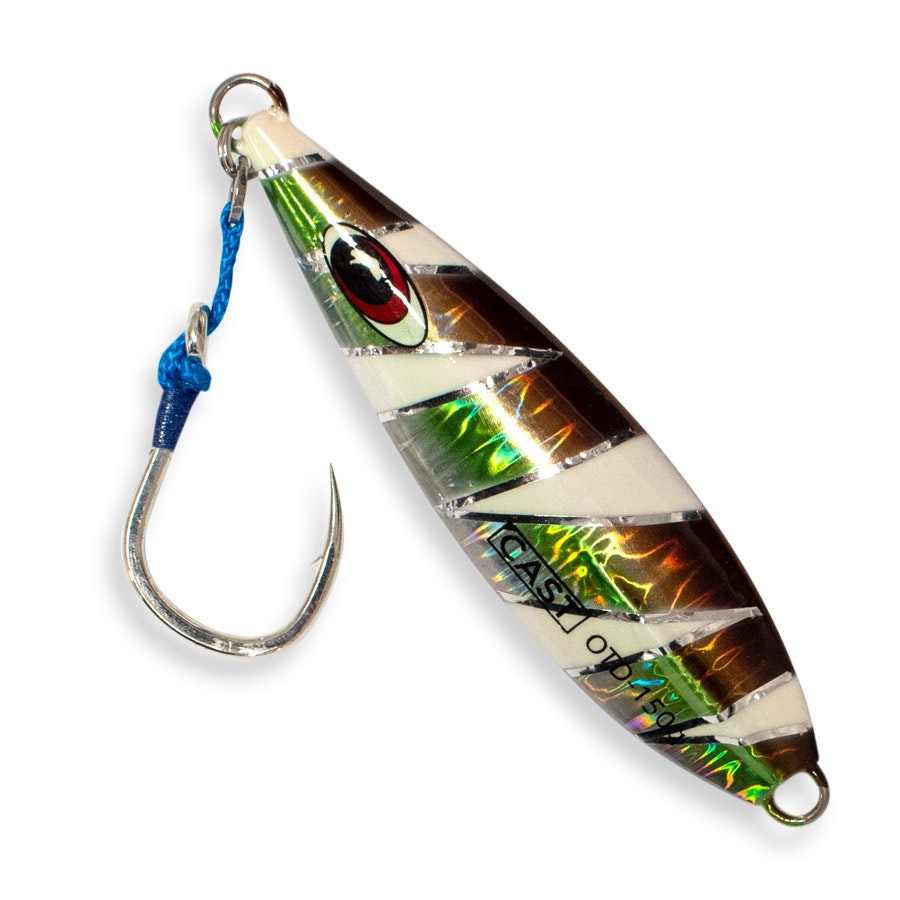 Premium Cast Slow Pitch Jig 150g - Best Saltwater Fishing Lure for Deep Sea & Offshore Angling - Perfect for Tuna, Grouper, and Snapper Fishing