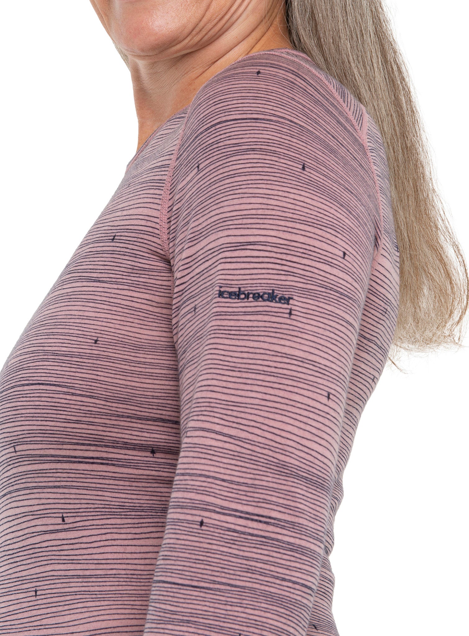 200 Oasis Women's Long Sleeve Crewe Base Layer Top - Thermal Underwear for Cold Weather, Hiking & Outdoor Activities