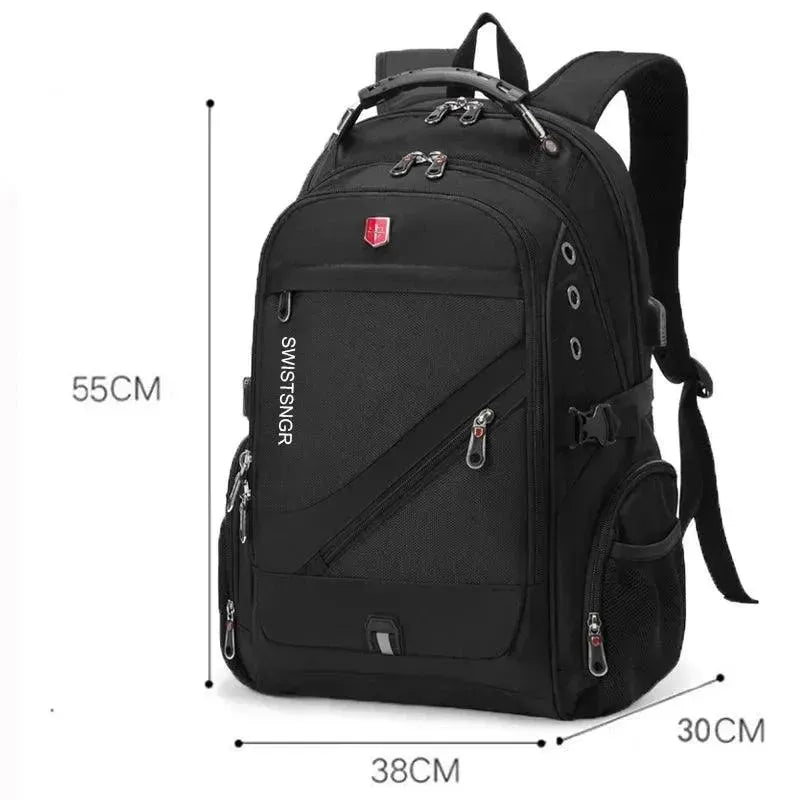 Waterproof Laptop Backpack with USB Charging Port - 17 Inch Laptop Backpack for Men & Women - Durable Travel Backpack for Work, School, College & Outdoor Adventures