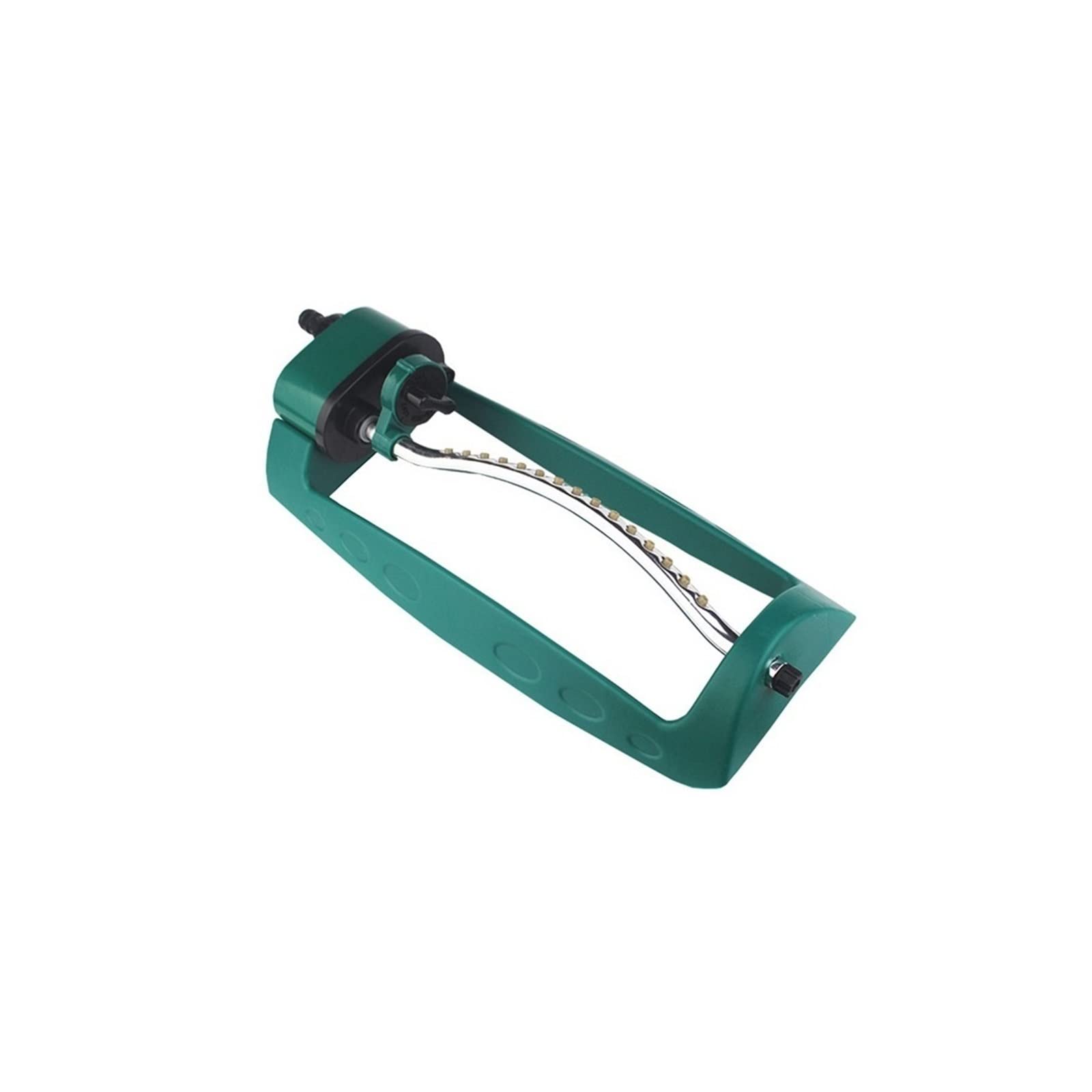 **ZEAKS 15-Hole Oscillating Lawn Sprinkler – Adjustable Spray Pattern, Garden Hose Connector for Efficient Watering – Perfect for Lawns, Gardens & Irrigation Systems**    *(Use Case: Ideal for watering large lawns, flower beds, vegetable gardens, and maintaining lush green landscapes with adjustable spray coverage.)*