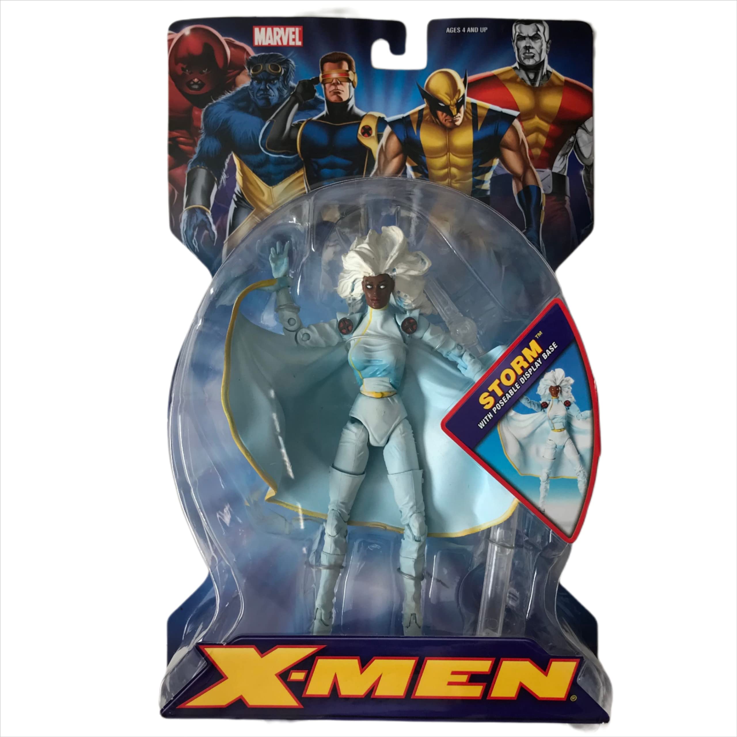 X-Men Storm Action Figure - 6-Inch Collectible Toy with Articulated Joints & Accessories - Perfect for Marvel Fans, Collectors, and Gift Giving