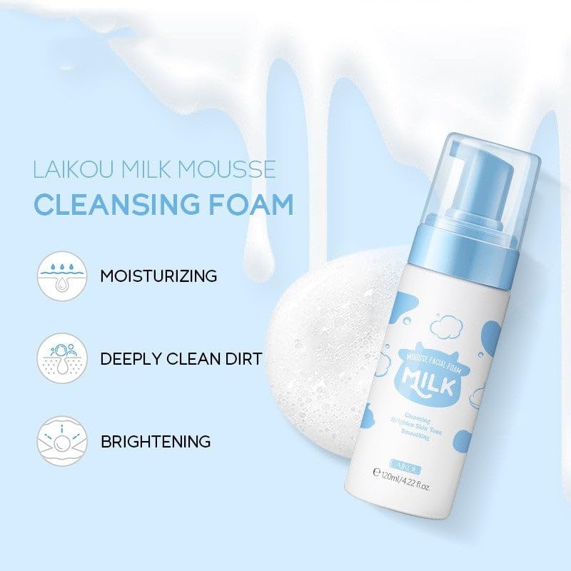 120ml Deep Pore Cleanser for Face - Blackhead & Oil Control - Daily Skincare for Clear, Smooth Skin - Perfect for Morning & Night Routine