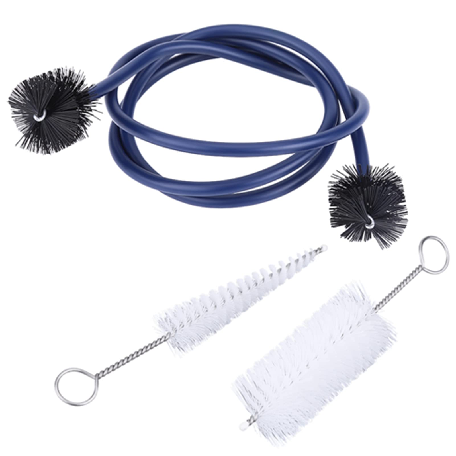 Watris Veiyi Trumpet Cleaning Kit - Professional Trumpet Maintenance Care Set with Mouthpiece Brush, Valve Brush & Flexible Snake Brush - Perfect for Daily Cleaning, Band Practice & Instrument Care