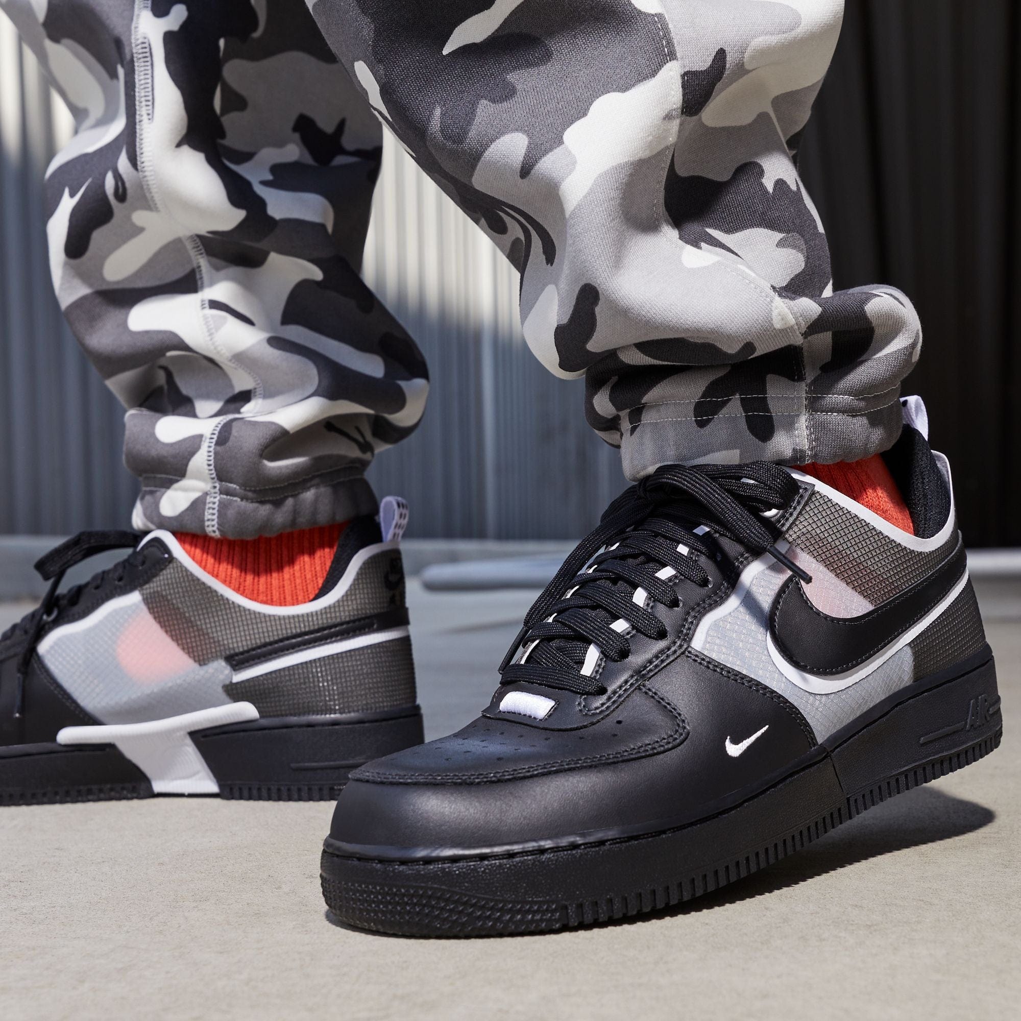 Nike Air Force 1 React Sneakers - Lightweight Comfortable Basketball Shoes for Men & Women - Perfect for Casual Wear, Street Style & Sports Activities