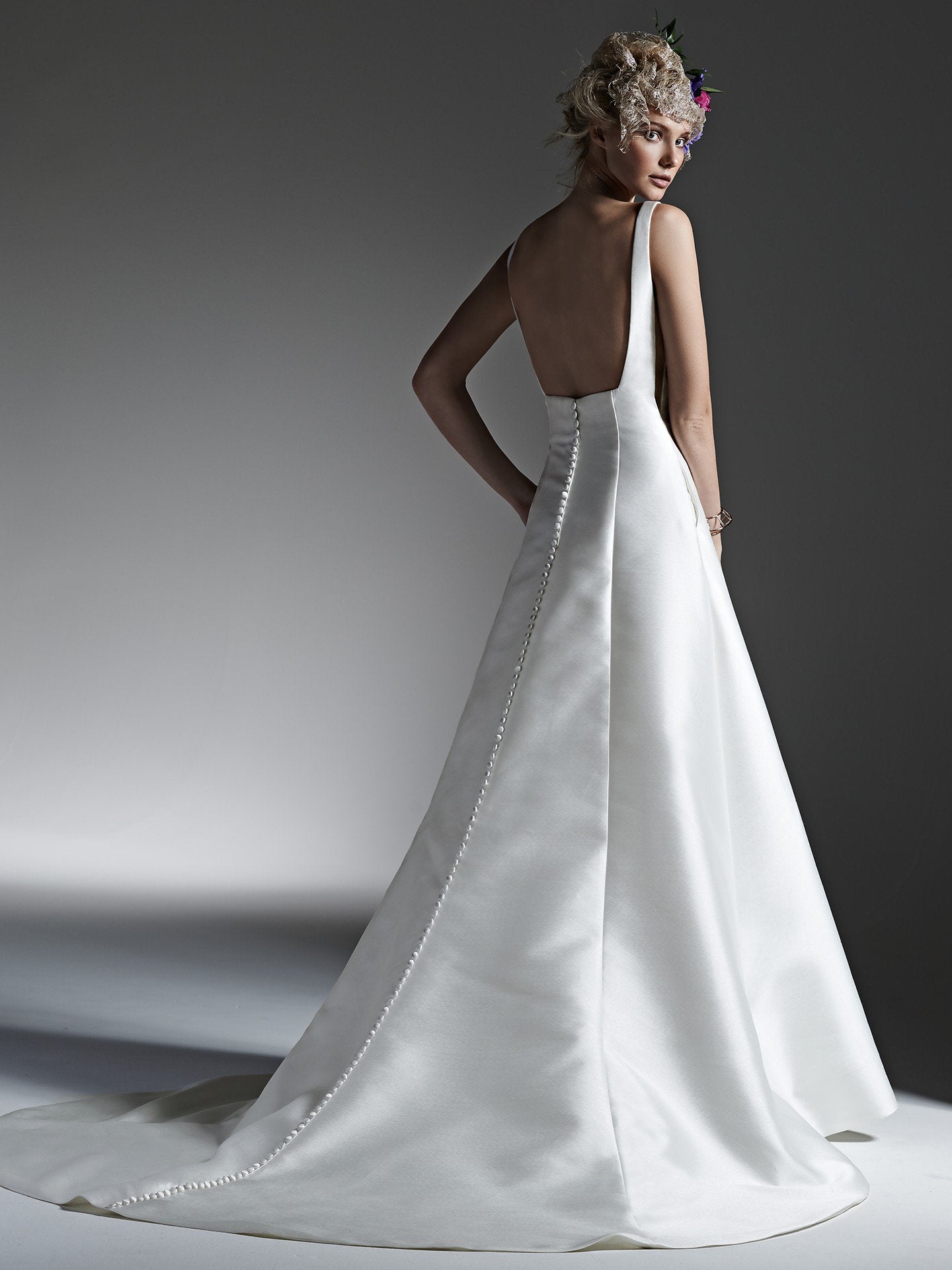 Sottero and Midgley McCall Wedding Dress Sample Gown - Elegant Lace Bridal Gown for Wedding Ceremony & Formal Events