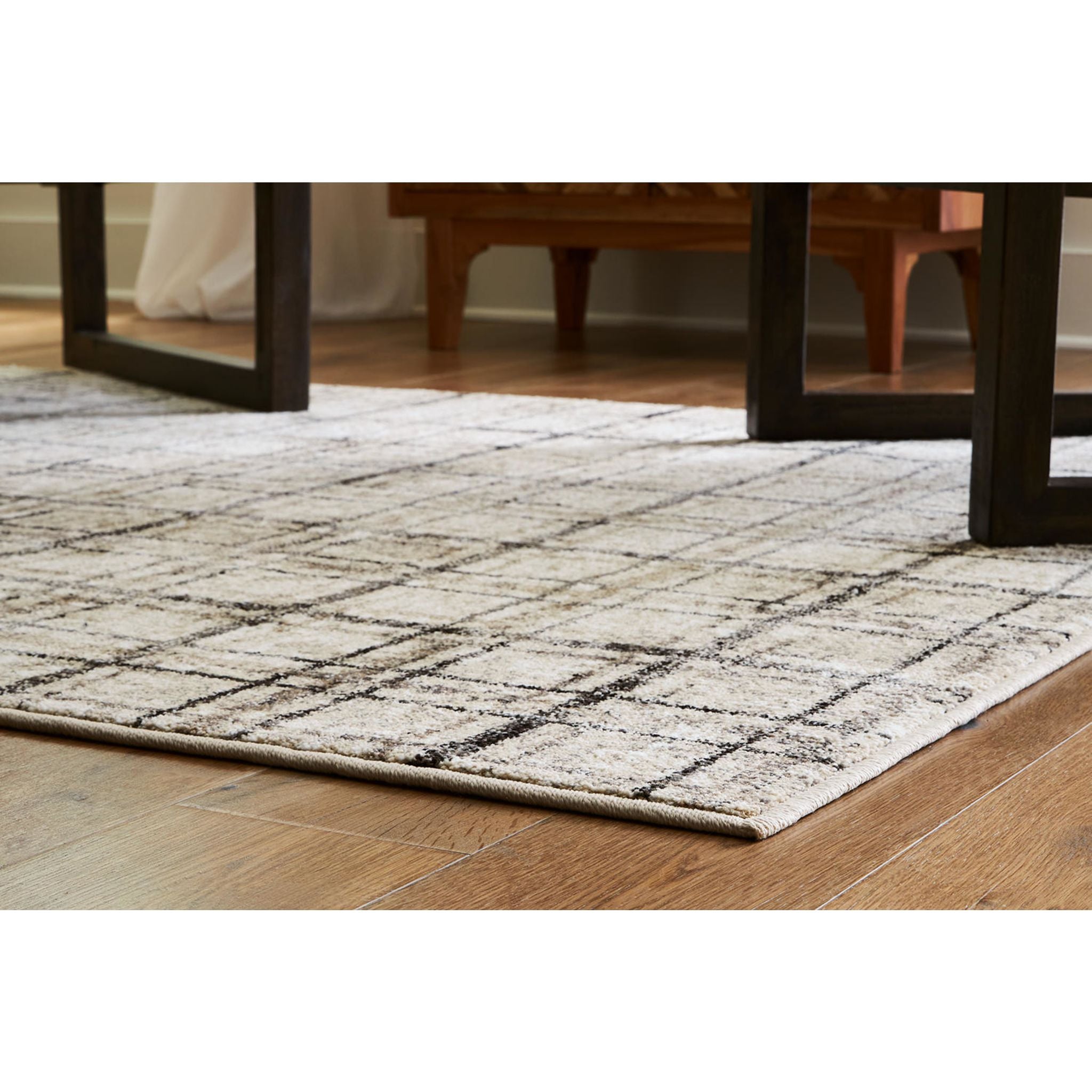 Azmerilla 8'x10' Area Rug - Soft Modern Living Room Carpet for Home Decor, Bedroom, Office | Non-Slip & Durable Floor Mat