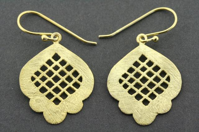 Eritrea Gold Plated Earrings - Elegant Handmade Jewelry for Women, Perfect for Parties, Weddings & Everyday Wear